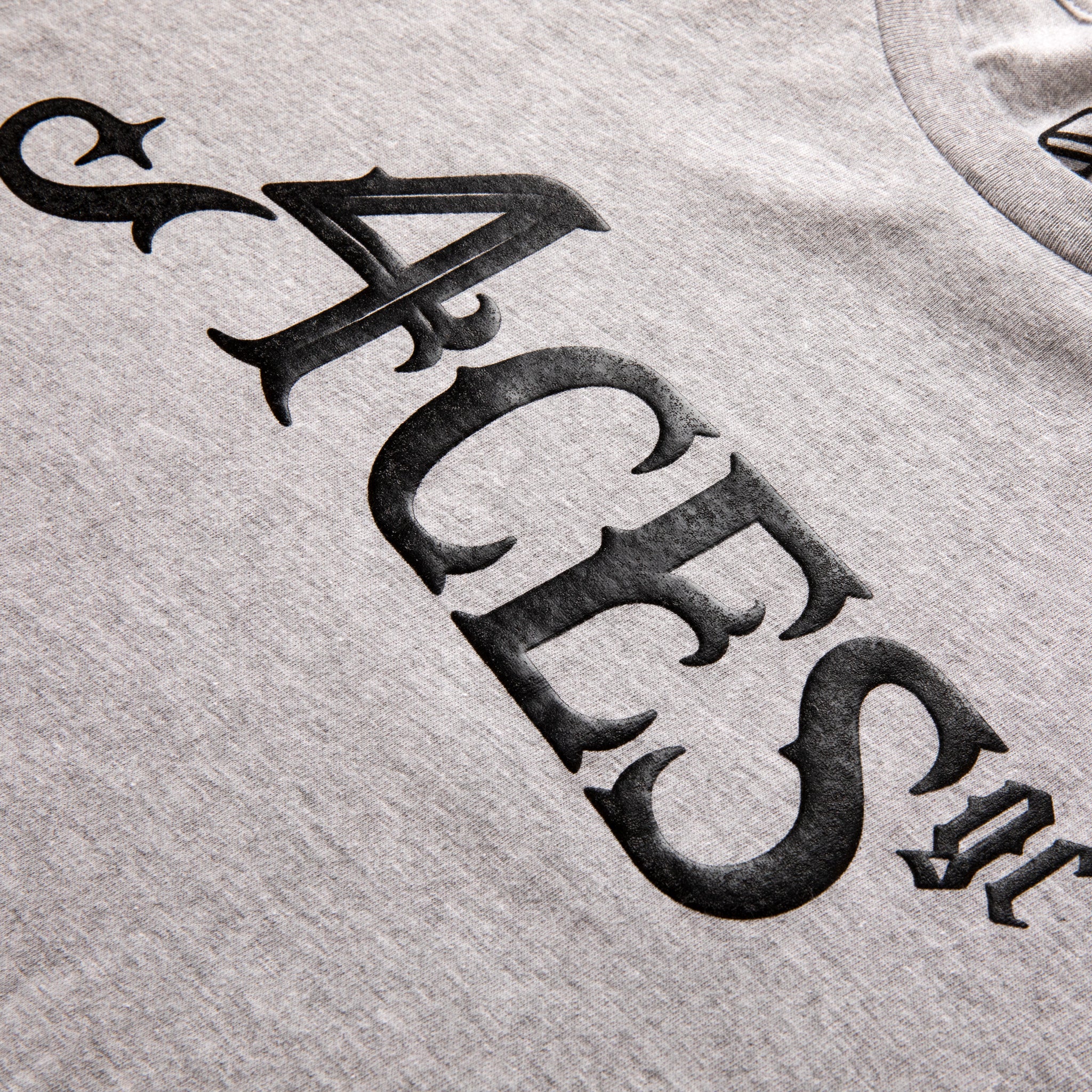 4ACES GC CENTER TEE | HEATHER GREY