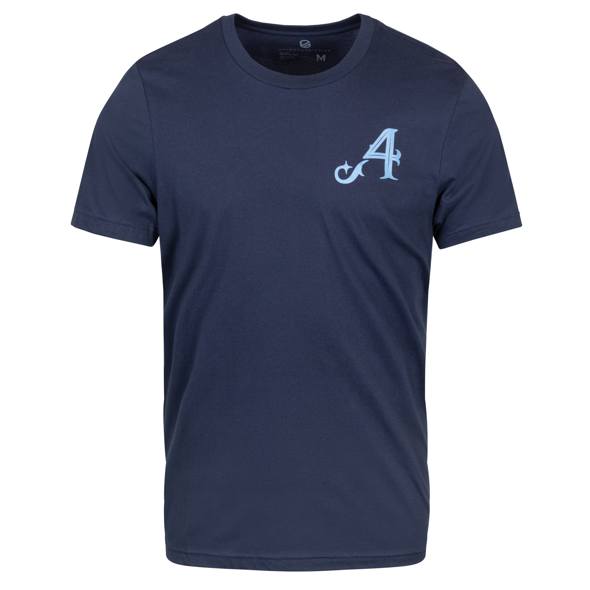 4ACES GC A CHEST TEE | NAVY