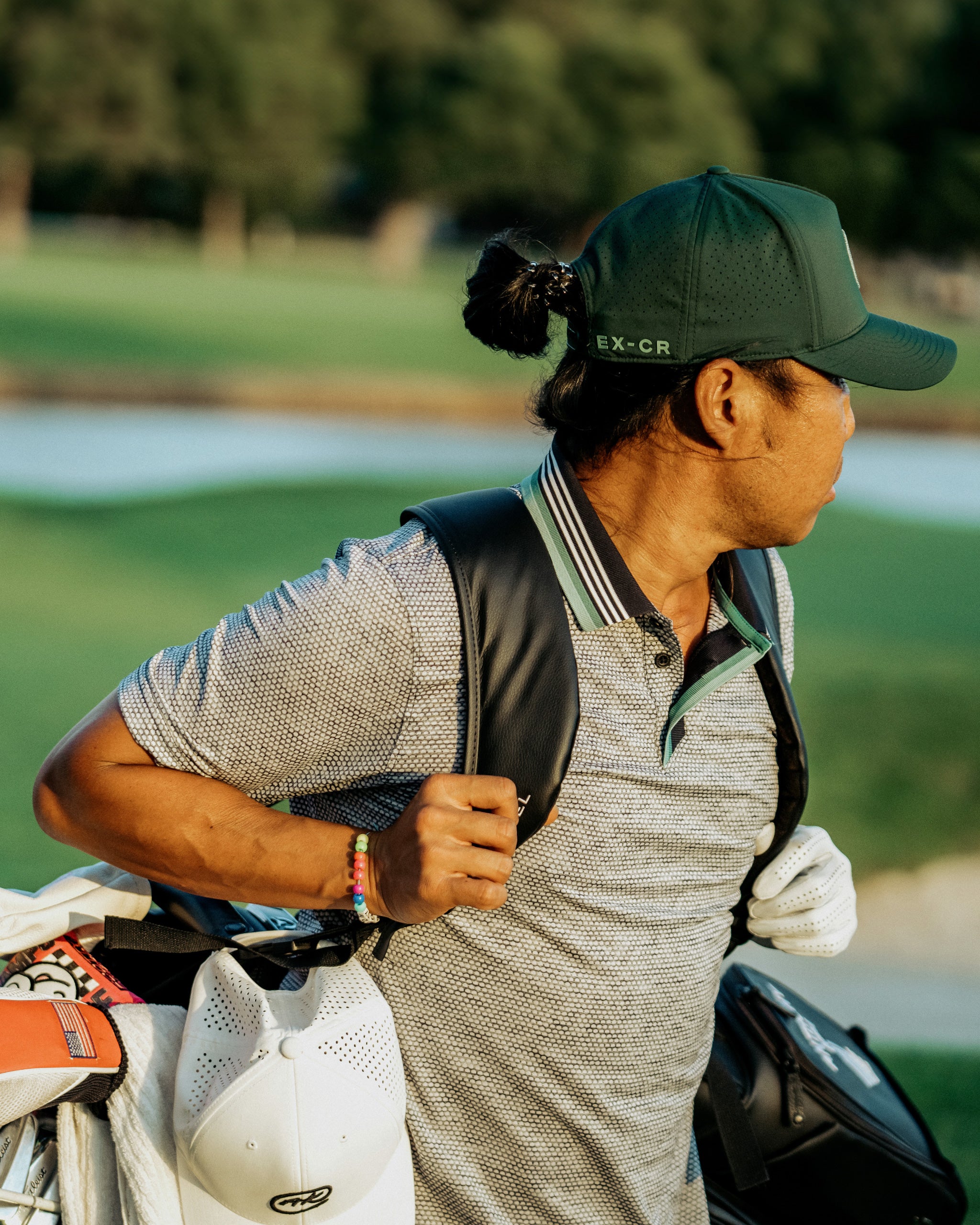 Beez Polo | White & Black