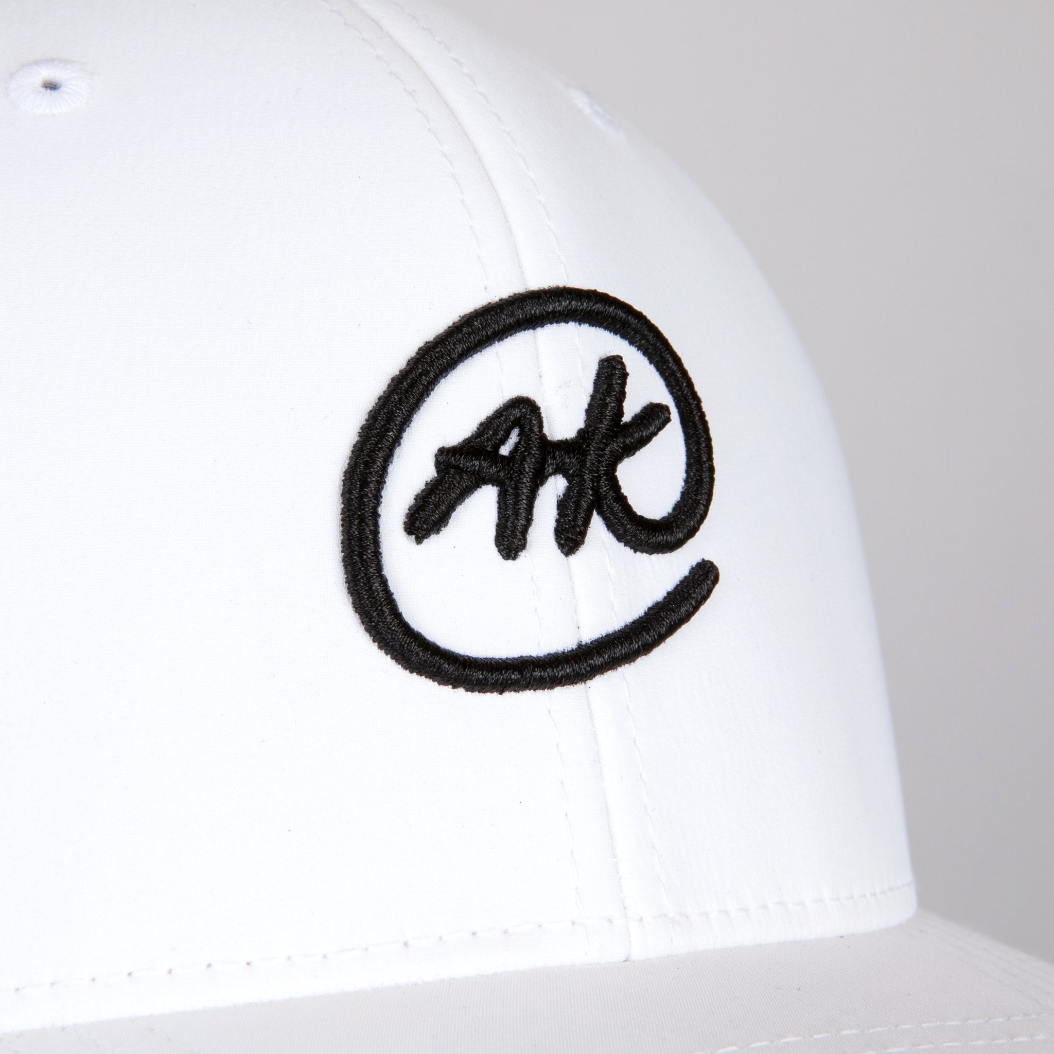 AK Official Logo Hat | Bright White