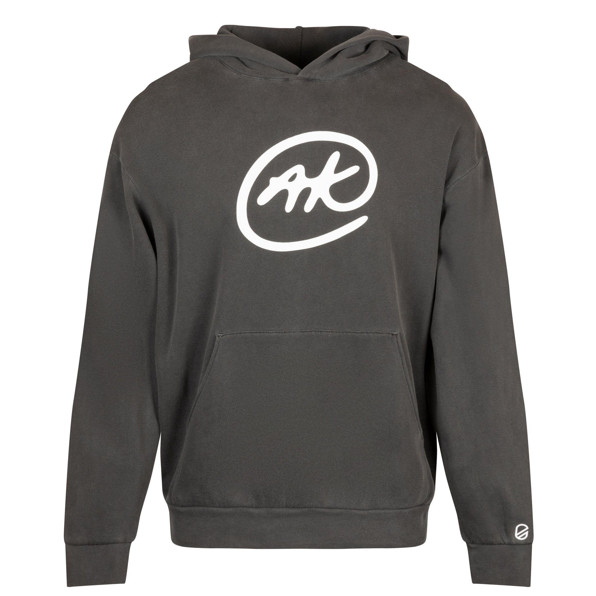 AK OFFICIAL LOGO HOODIE | FADED BLACK