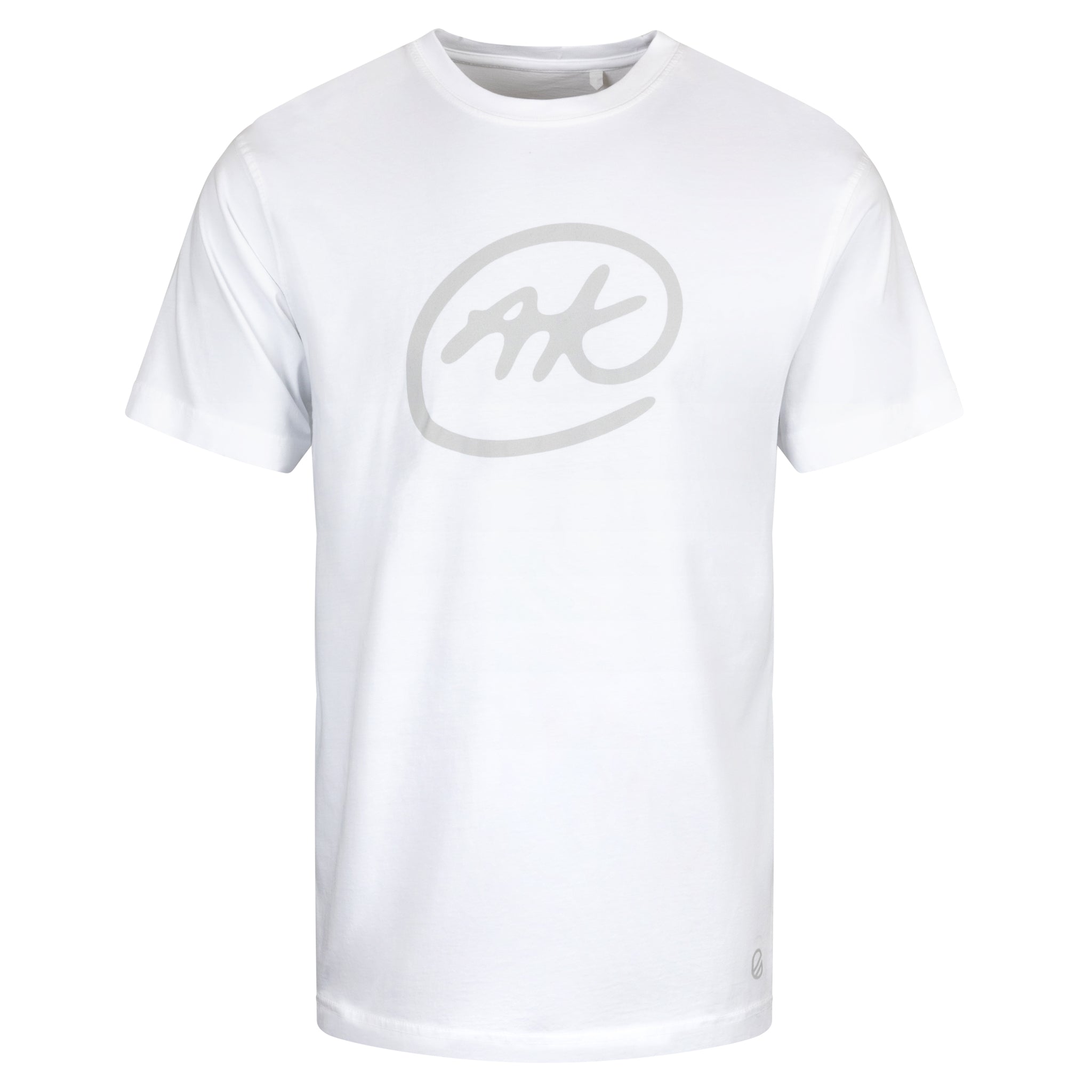 AK OFFICIAL LOGO TEE | BRIGHT WHITE