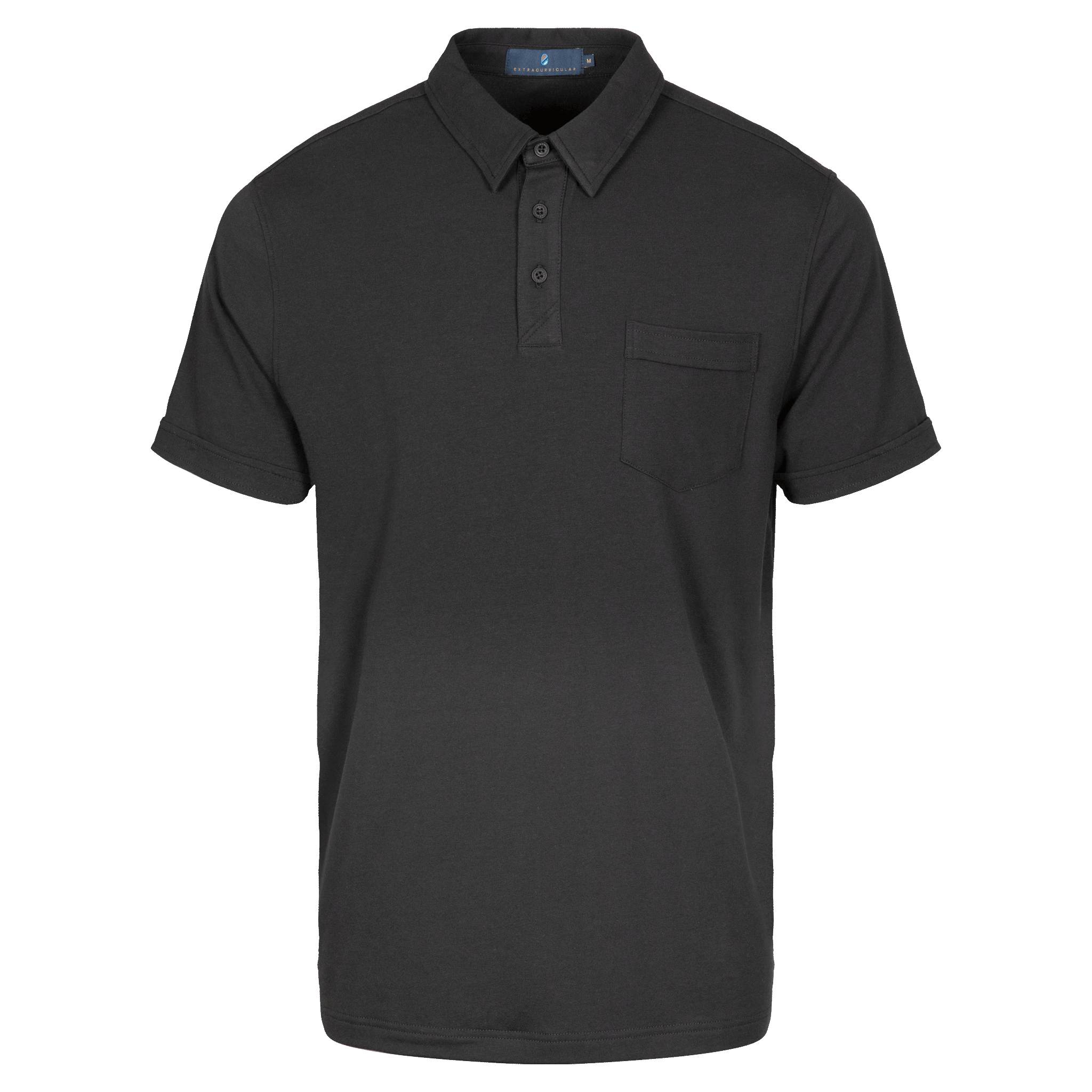 AUXILIARY POLO | JET BLACK