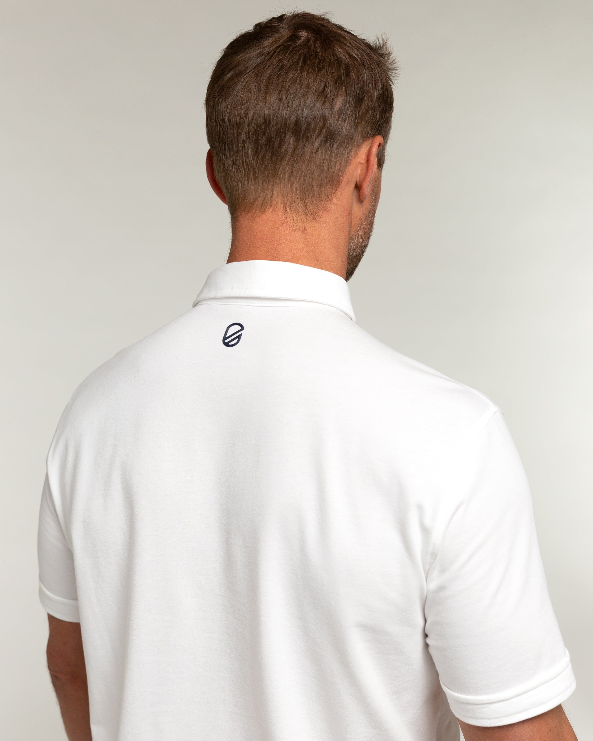 Auxiliary Polo | Bright White