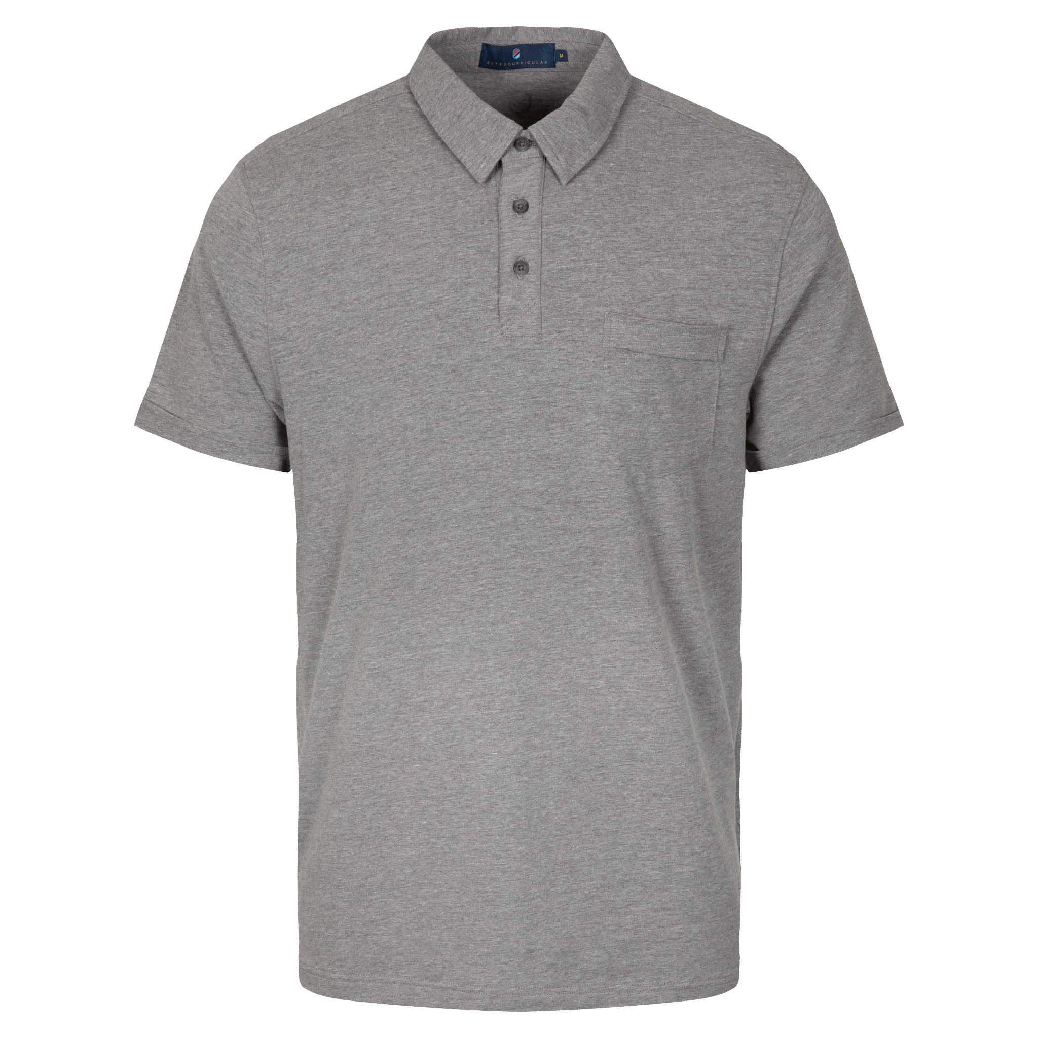 AUXILIARY POLO | HEATHER GREY