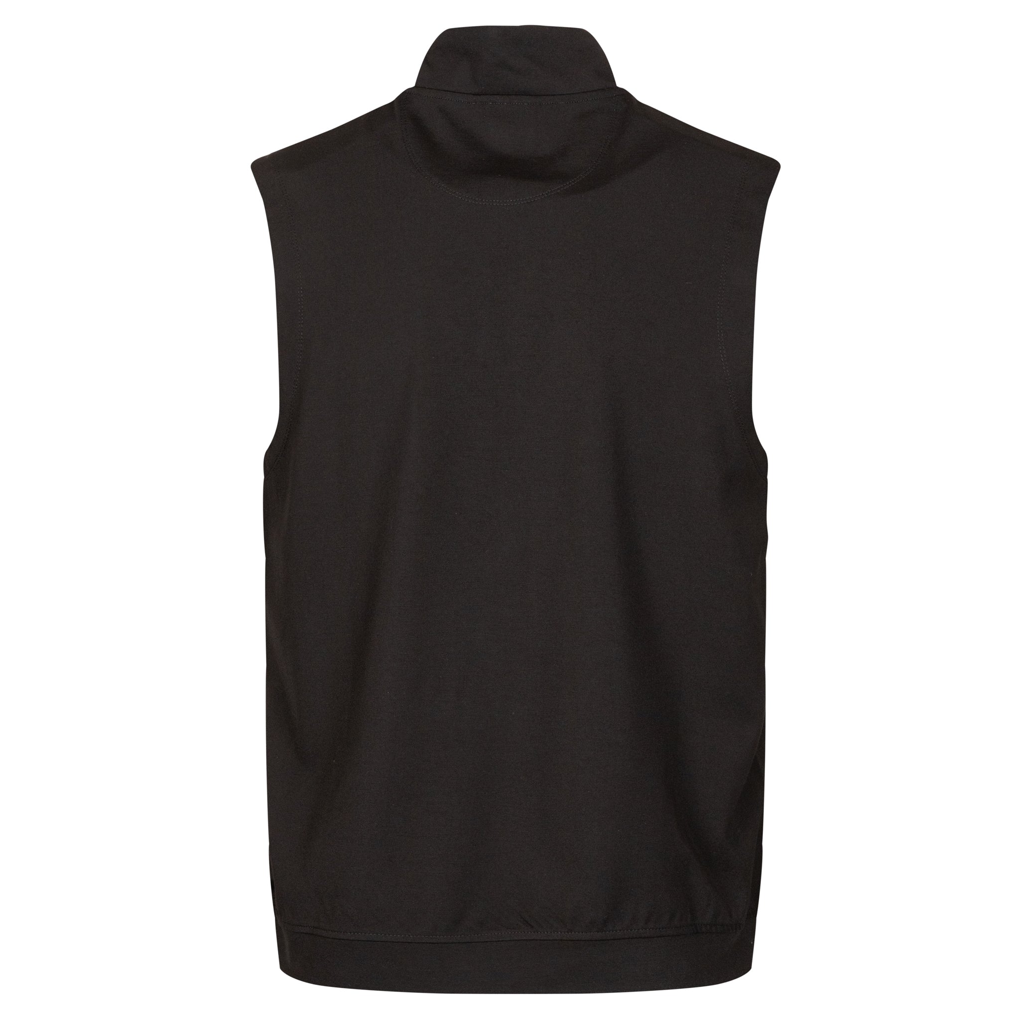 TechSoft Avery 1/4 Zip Vest | Jet Black