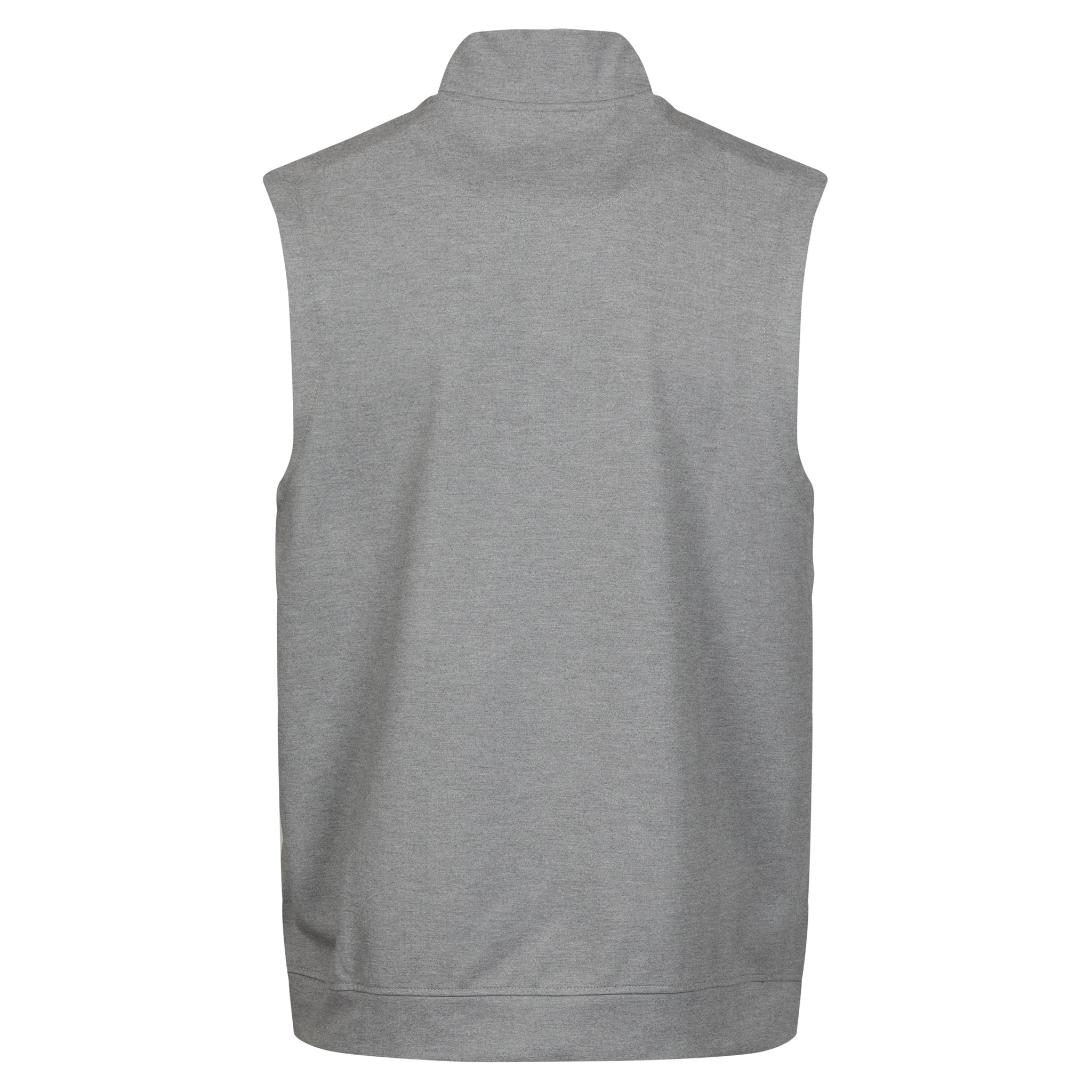 TechSoft Avery 1/4 Zip Vest | Heather Grey