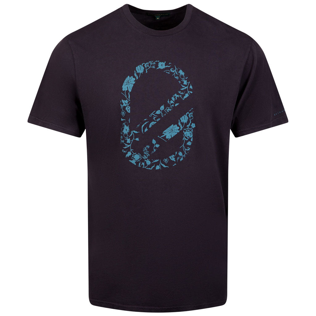 Floral Tee | Navy