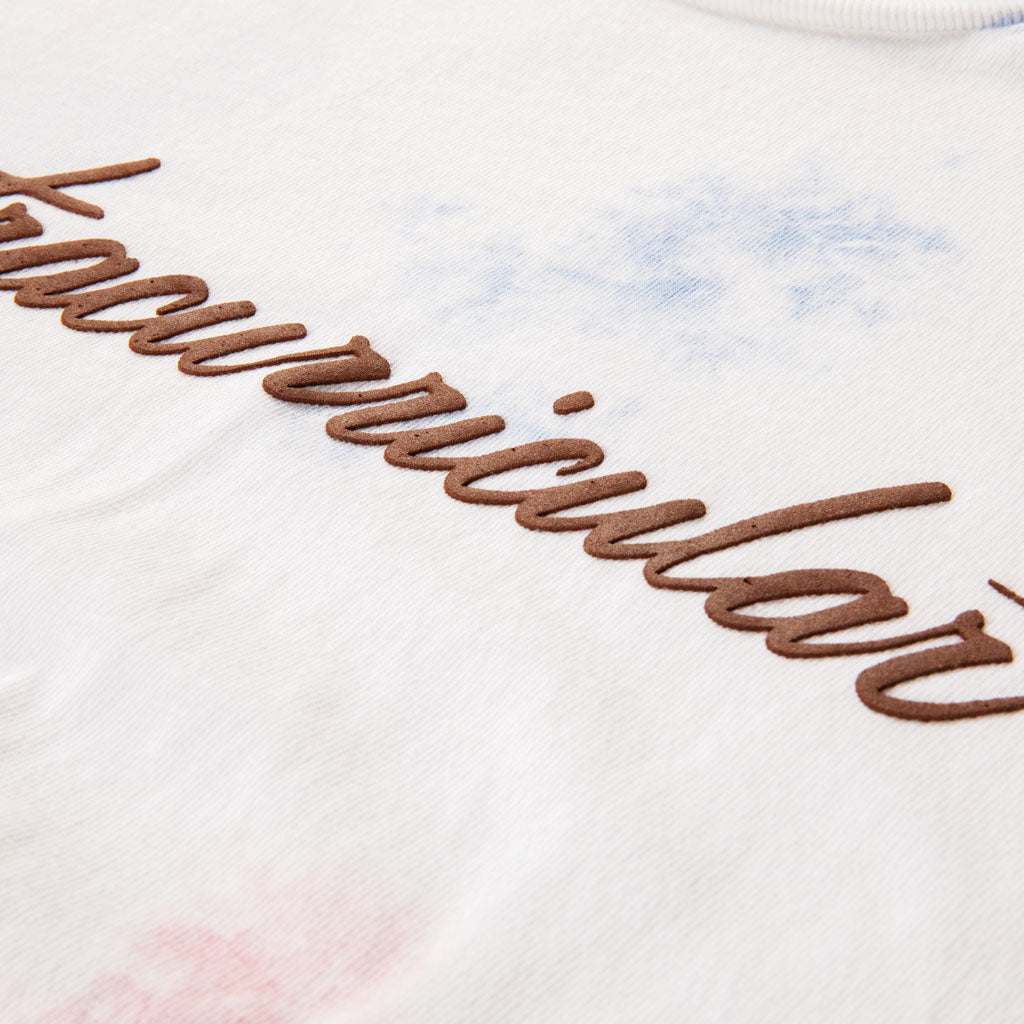 Script Tee | Tie Dye