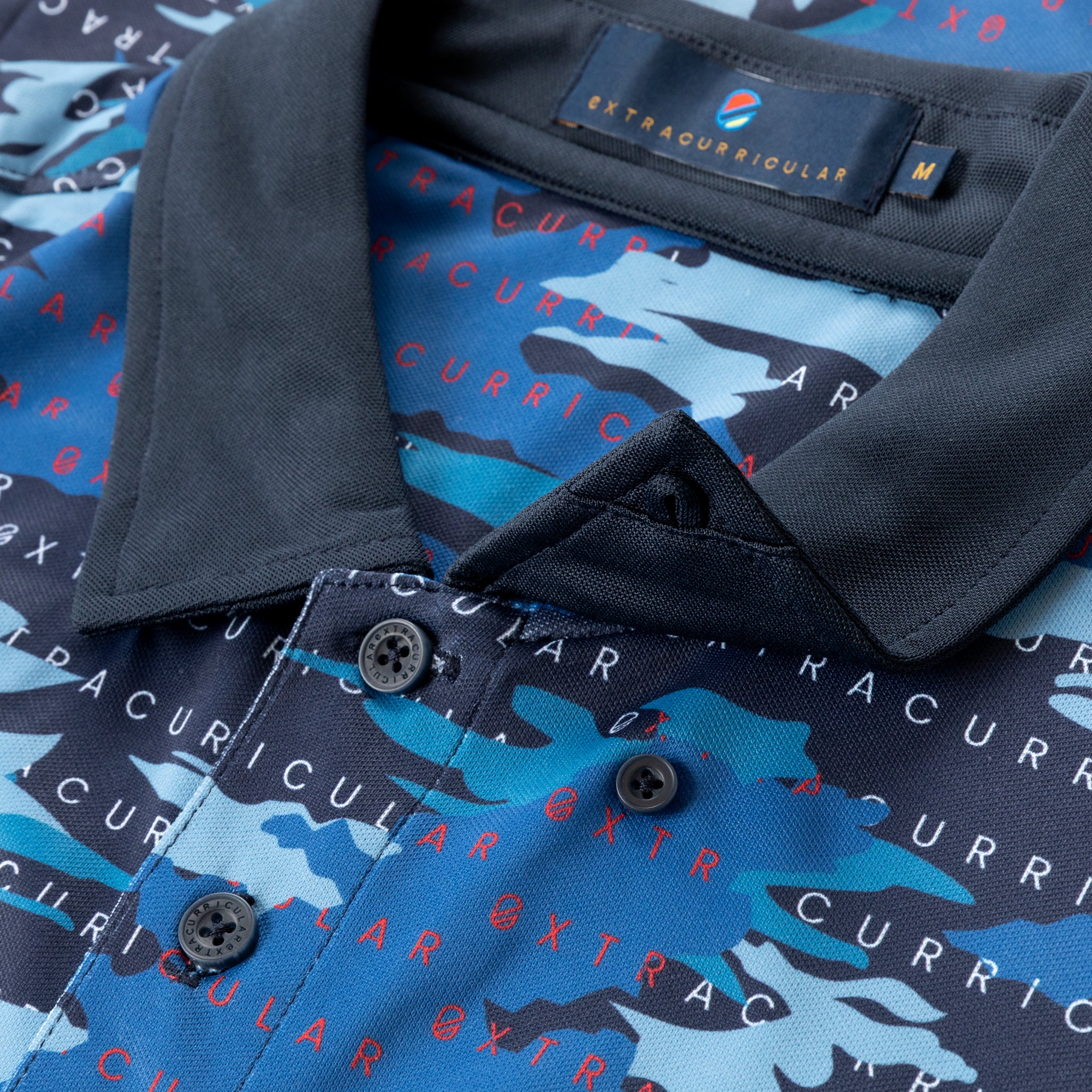Cloak Polo | Red White & Blue Camo