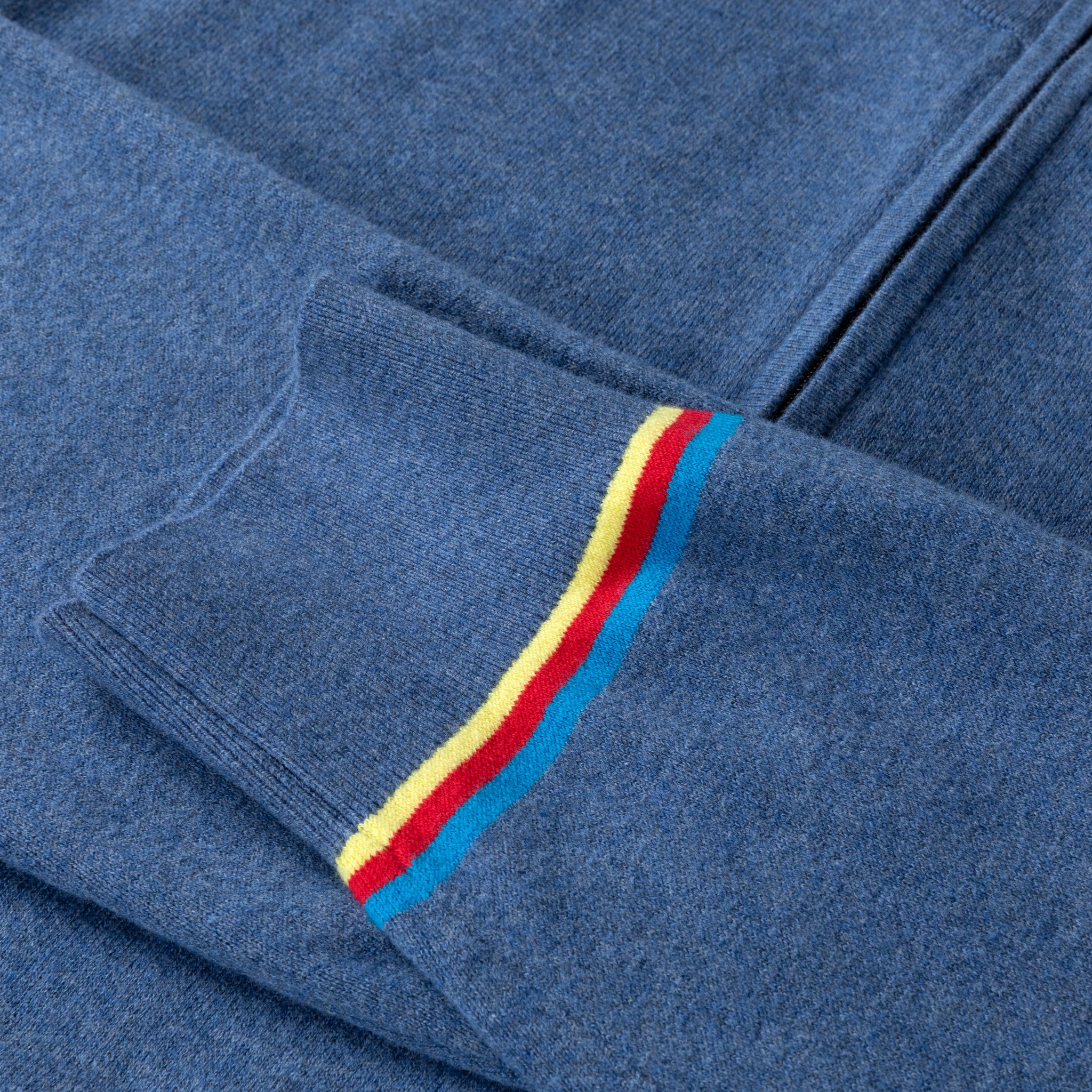 Coty 1/4 Zip Sweater Classic | Heather Dusty Blue