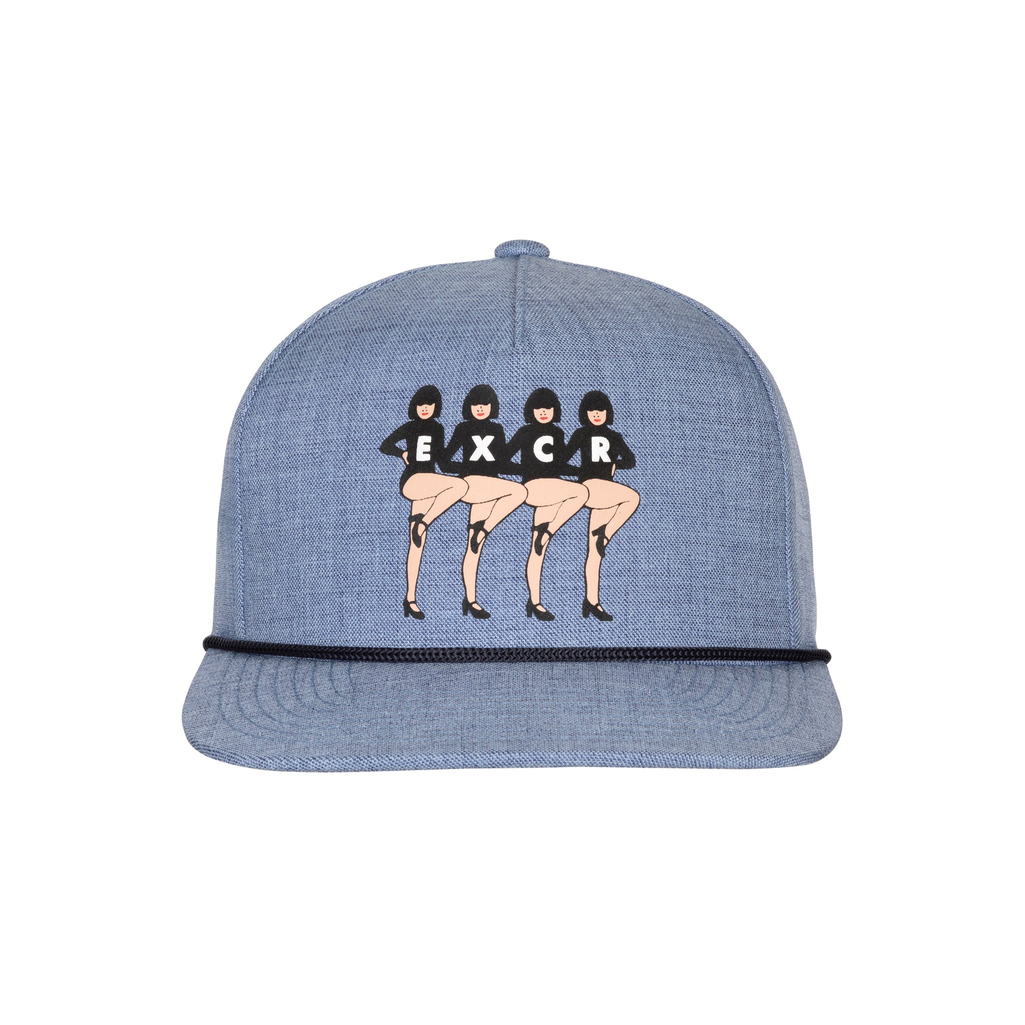 Coup Hat | Heather Infinity Blue