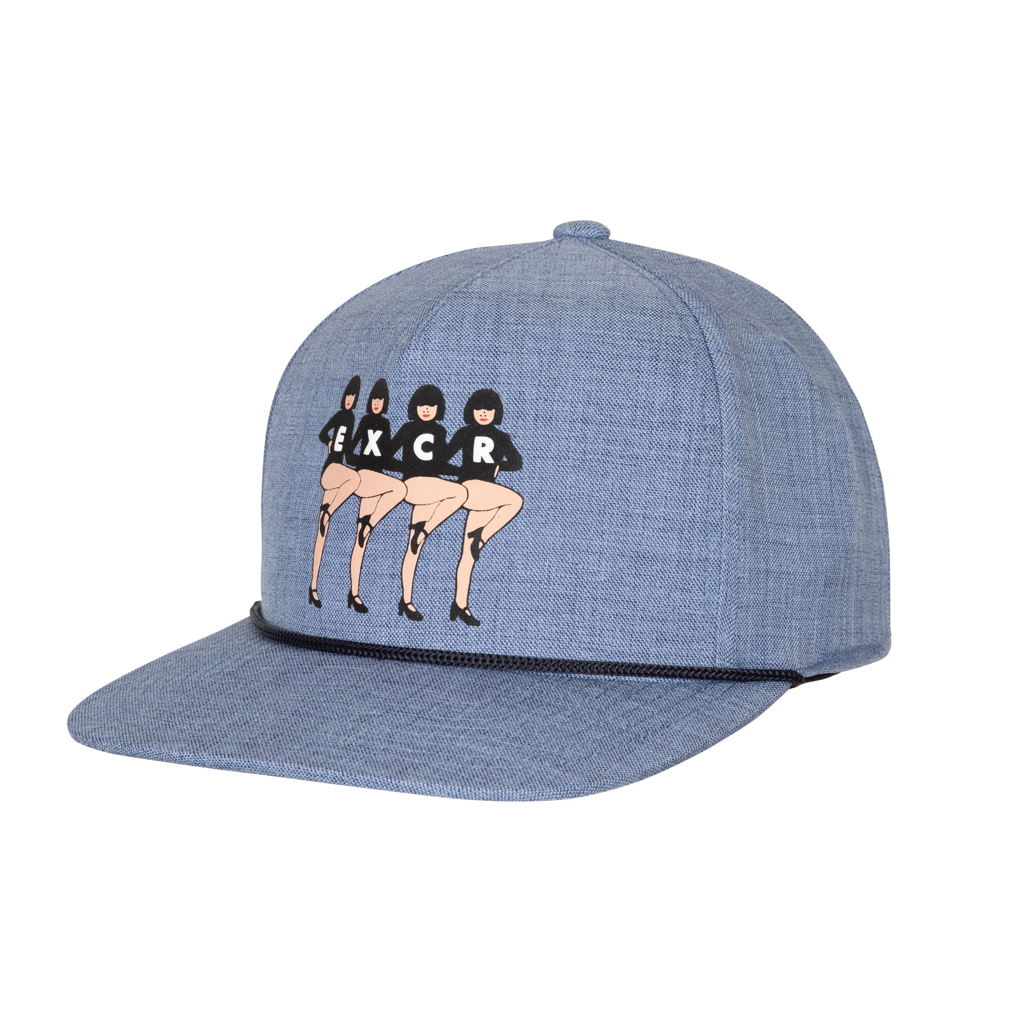 Coup Hat | Heather Infinity Blue