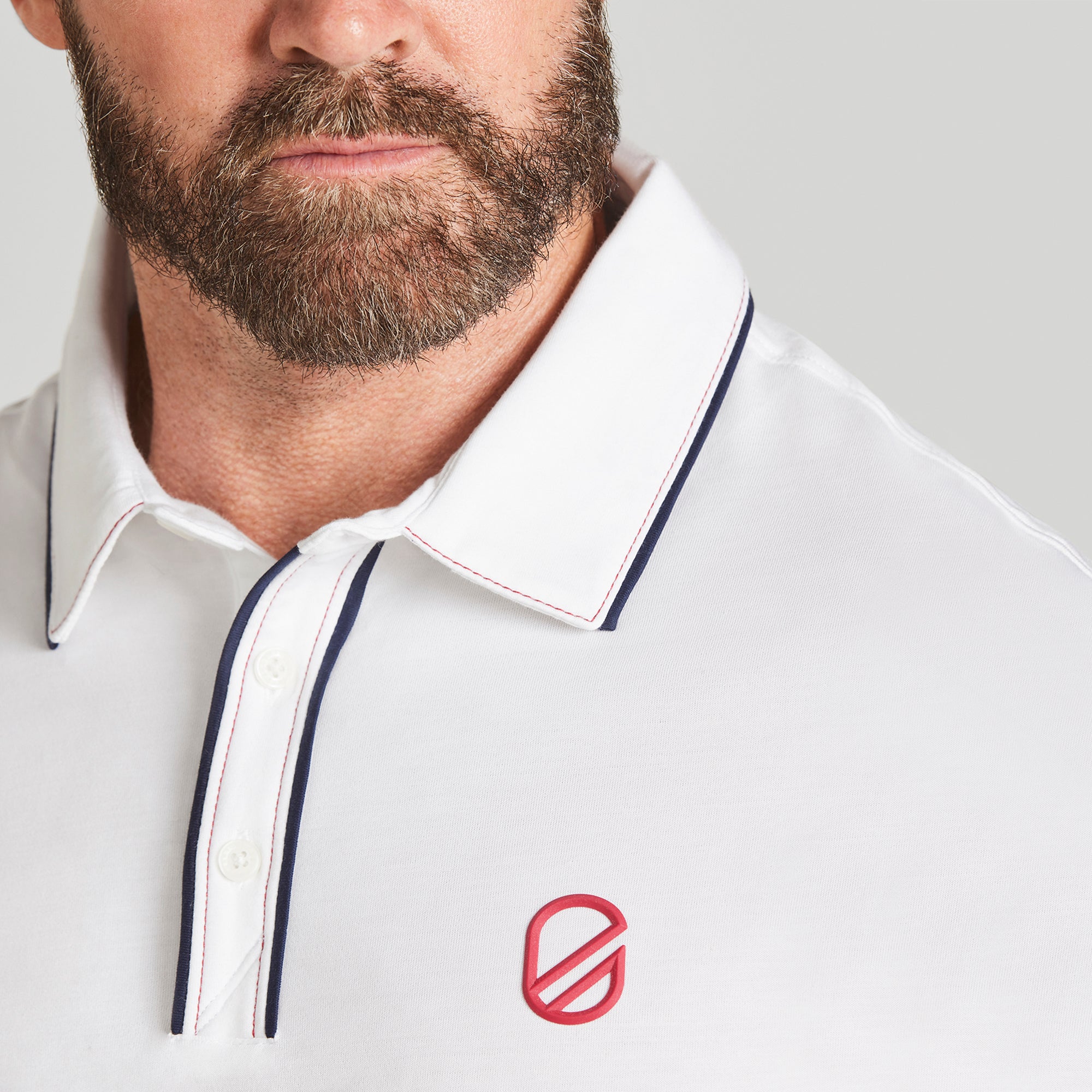 Dotty Polo | Bright White