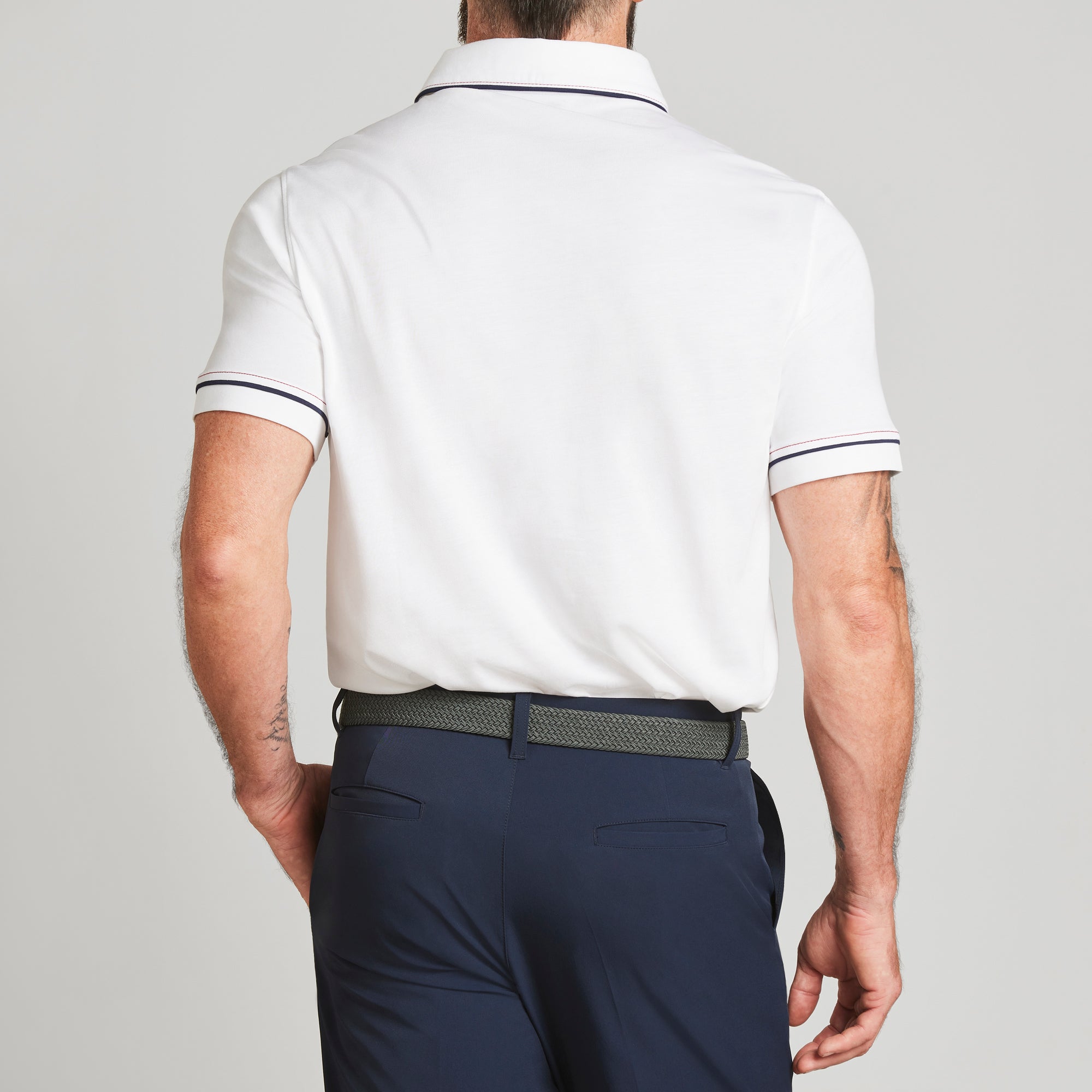 Dotty Polo | Bright White