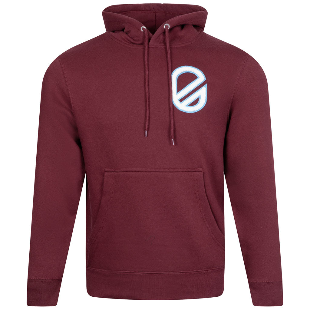 BOUCLE HOODY | BURGUNDY