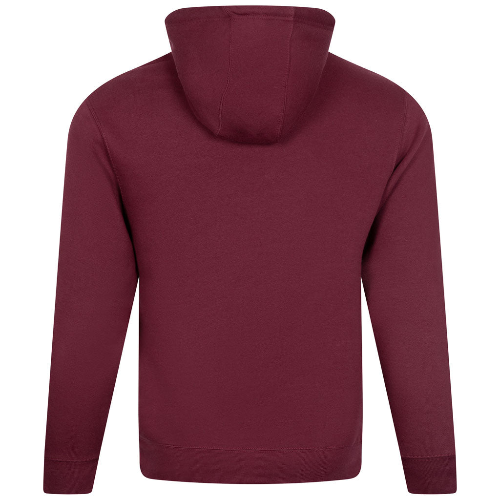 BOUCLE HOODY | BURGUNDY