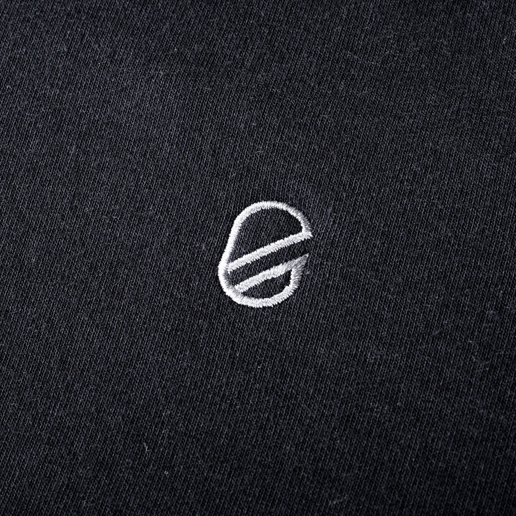 Atlas 1/4 Zip Pullover | Caviar