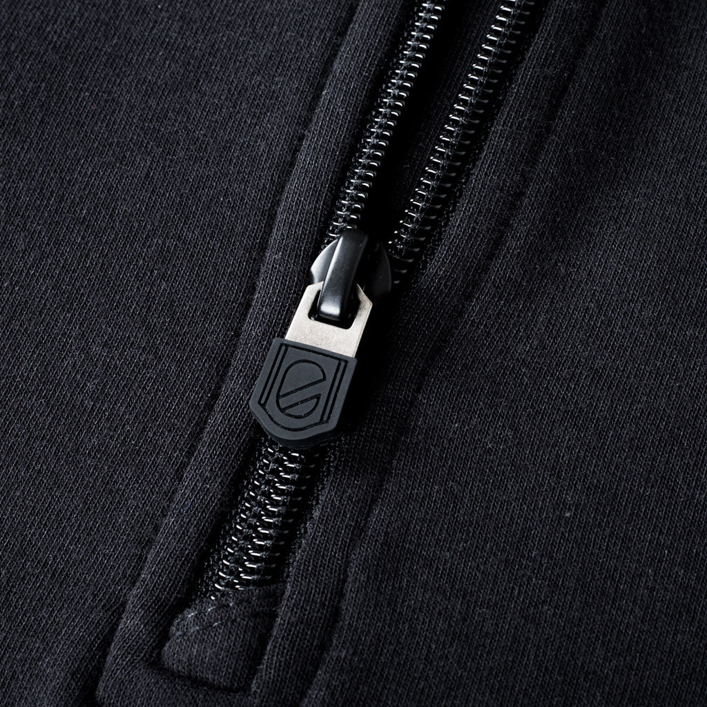 Atlas 1/4 Zip Pullover | Caviar