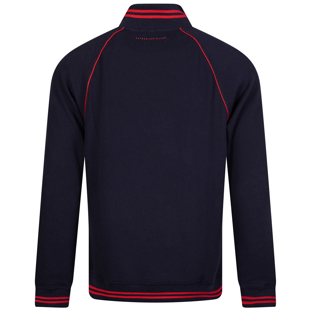 Malara 1/4 Zip Knit | Maritime