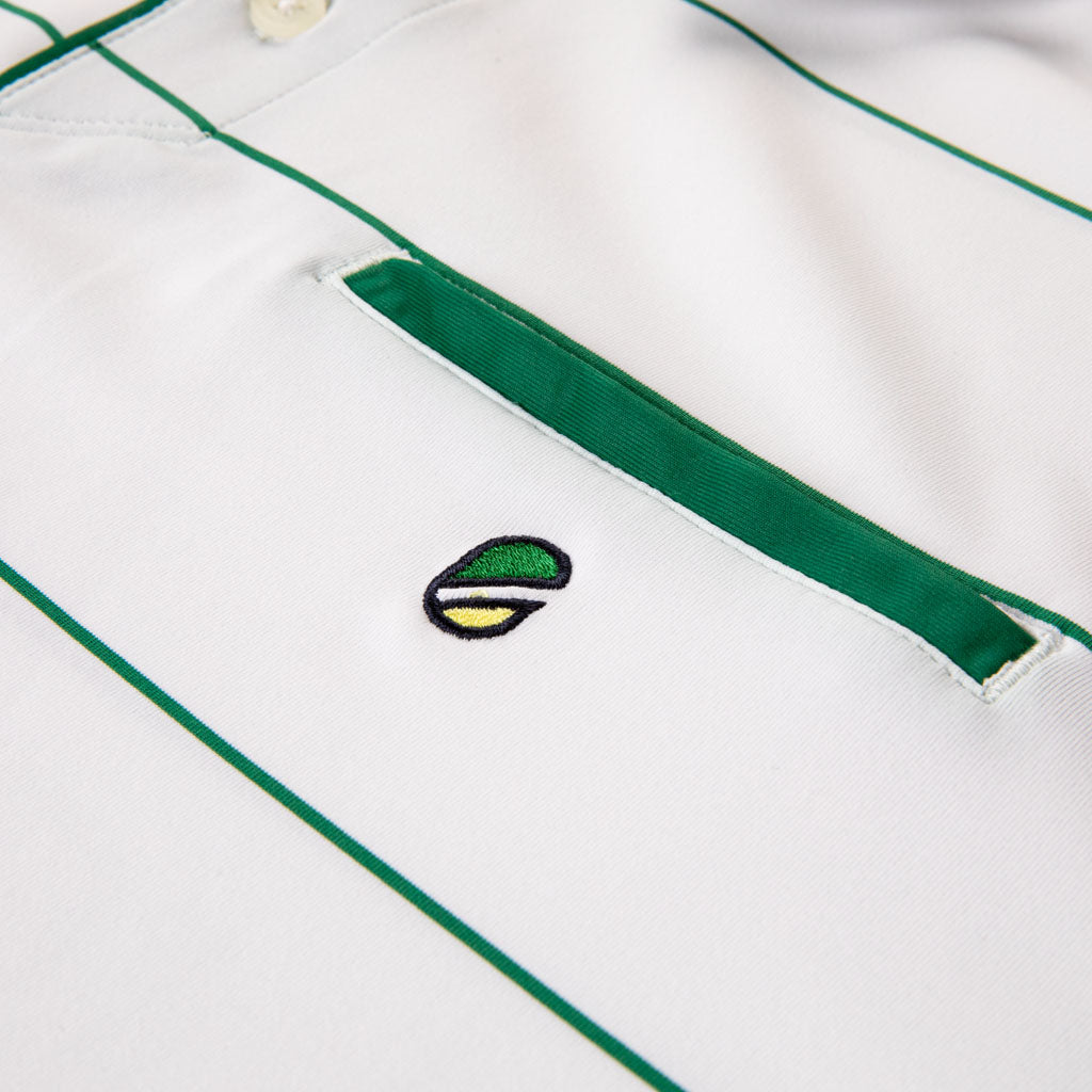 RABAT POLO | BRIGHT WHITE STRIPE