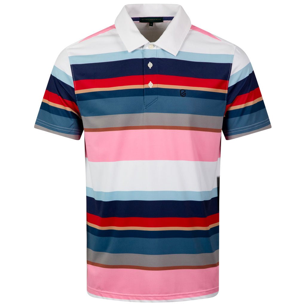 ACE POLO | TRUE RED STRIPE