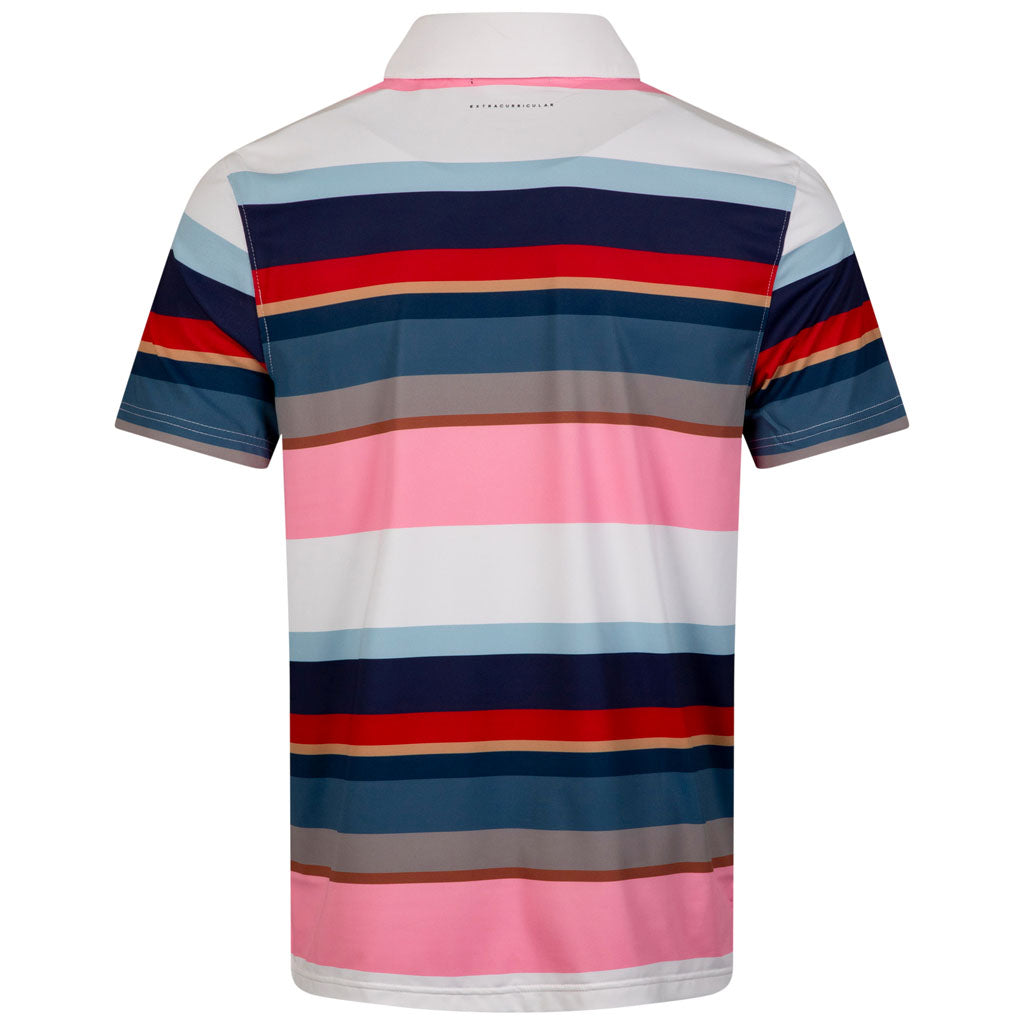 ACE POLO | TRUE RED STRIPE