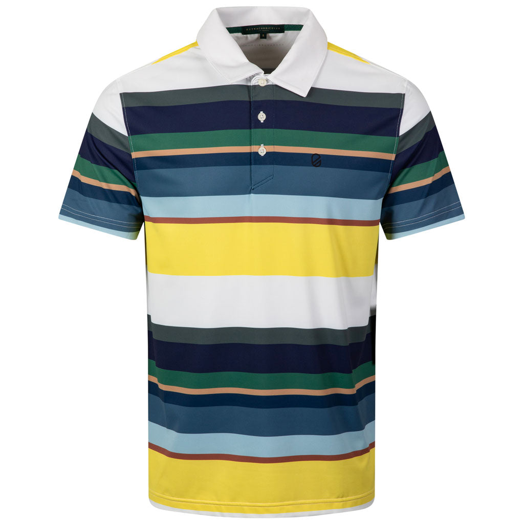 ACE POLO | YELLOW CREAM STRIPE