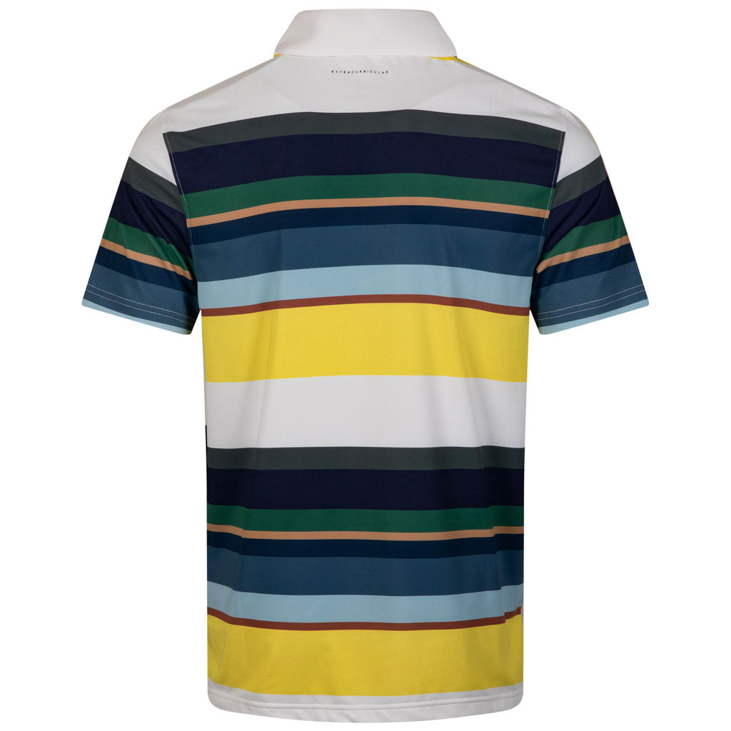 ACE POLO | YELLOW CREAM STRIPE