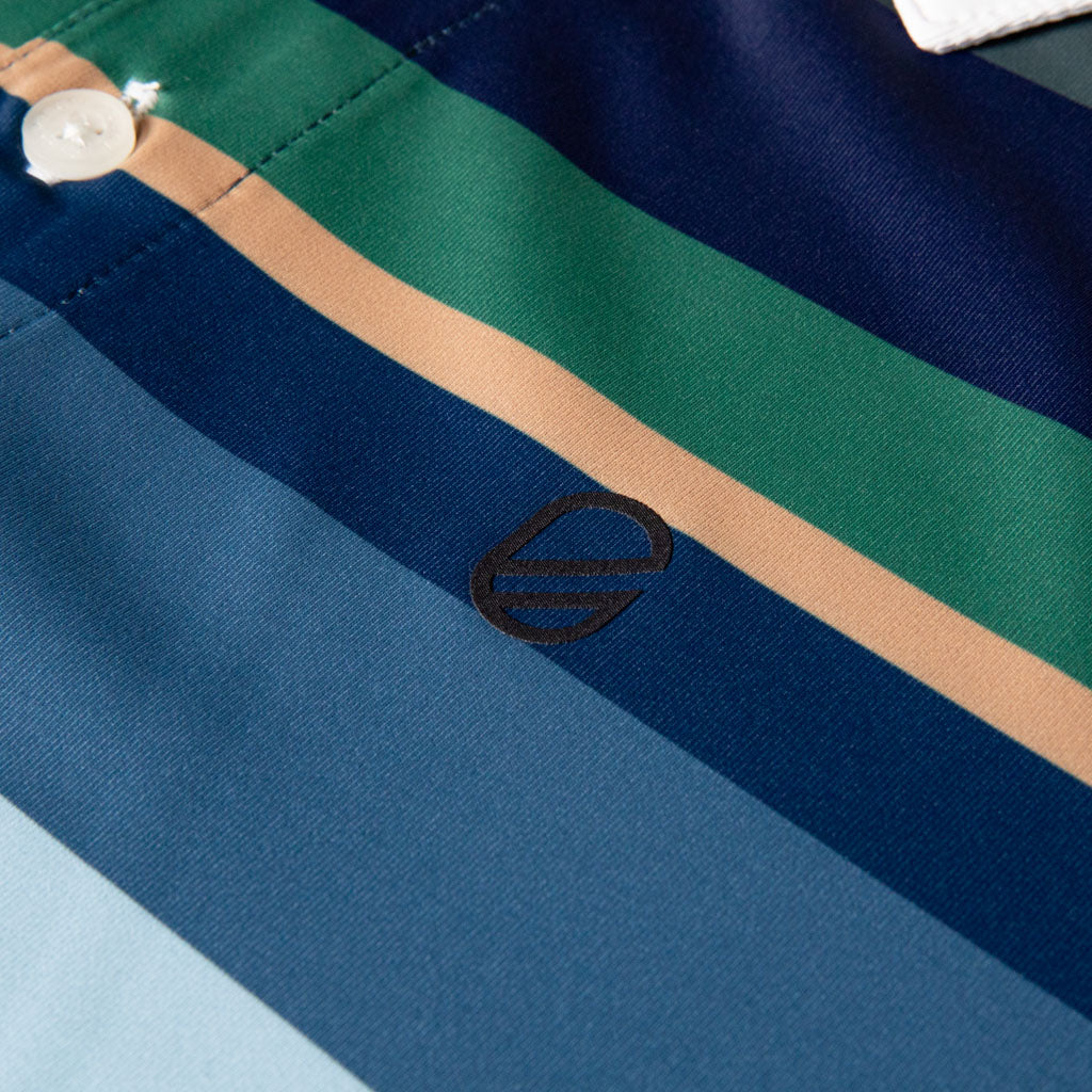 ACE POLO | YELLOW CREAM STRIPE