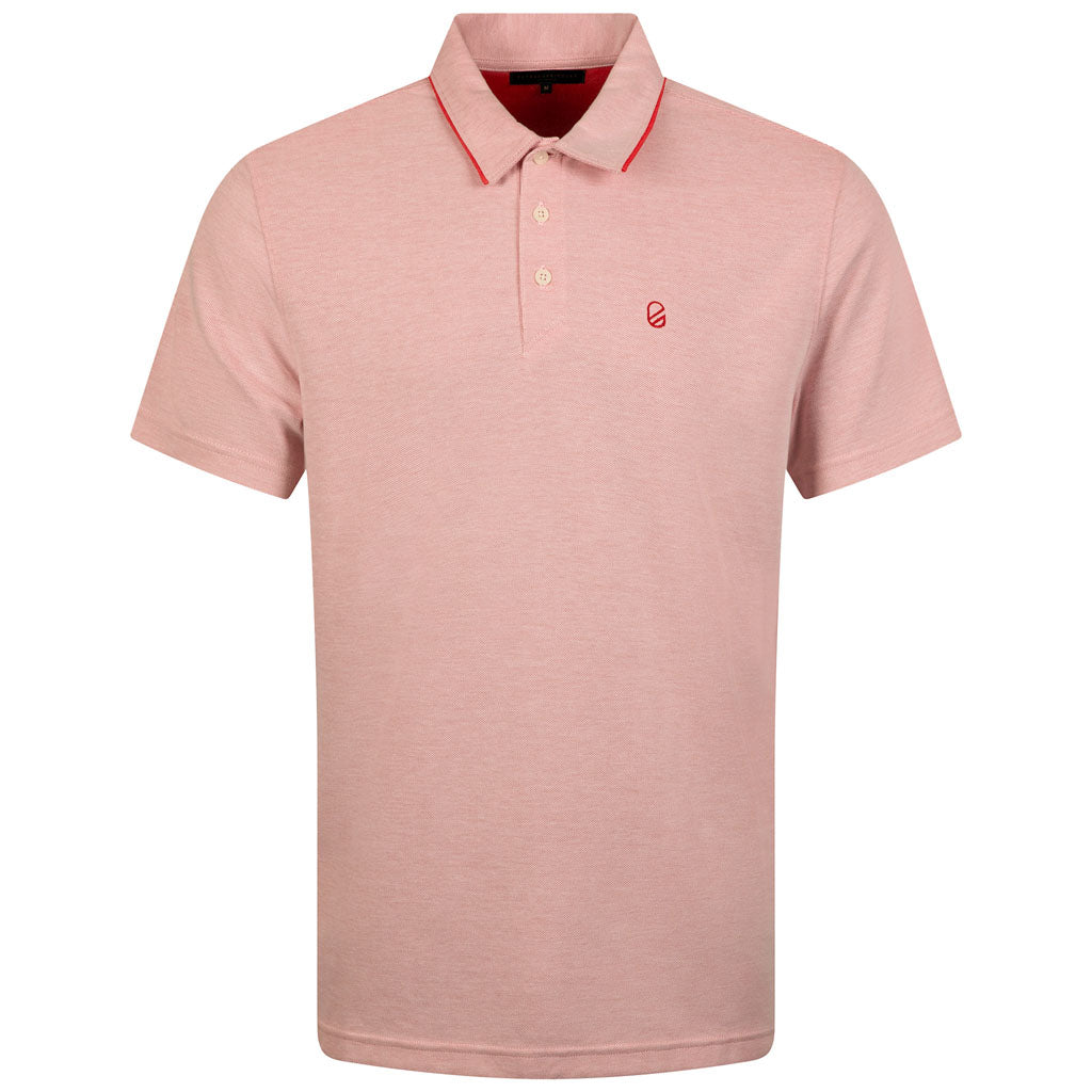 MERIT PIQUE POLO | MUTED RED