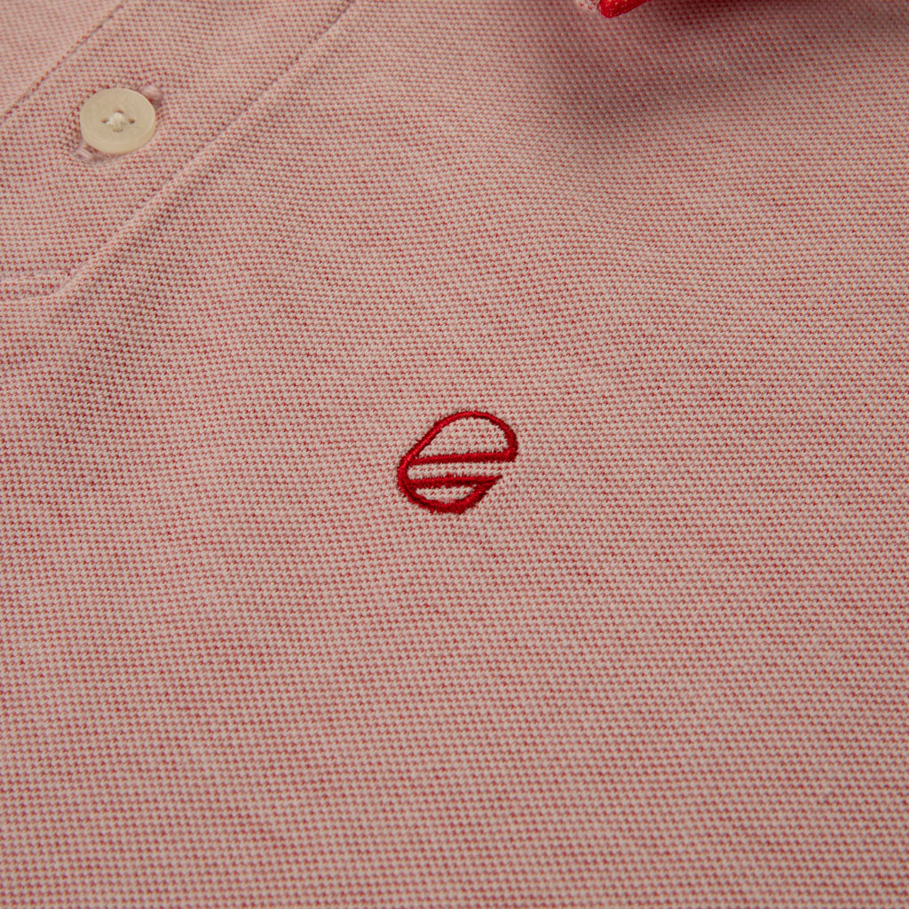 MERIT PIQUE POLO | MUTED RED