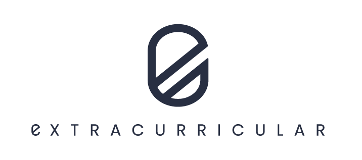 logo of extracurricular apparel, a store selling golf clothing sportswear