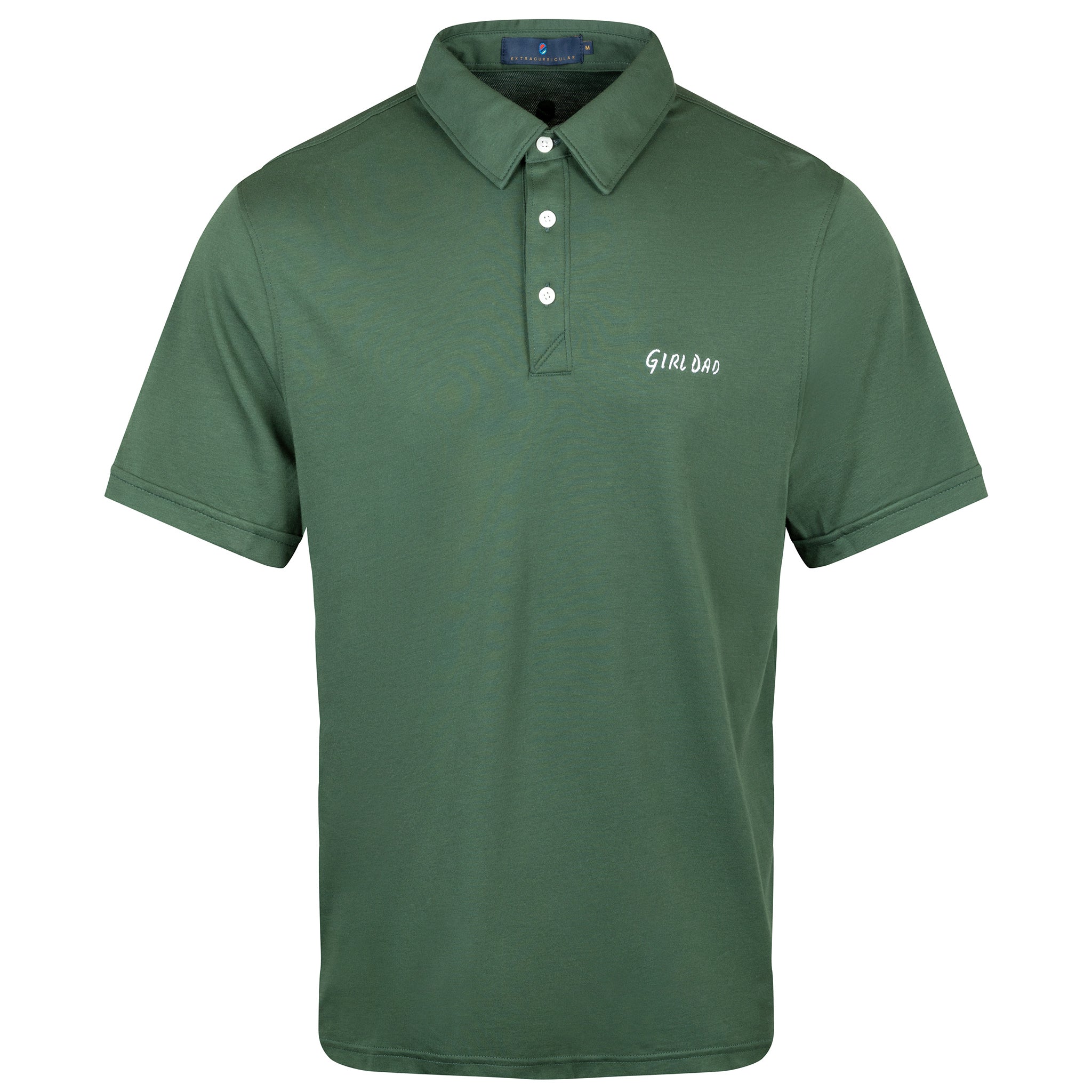 AK "Girl Dad" Polo | Jungle Green