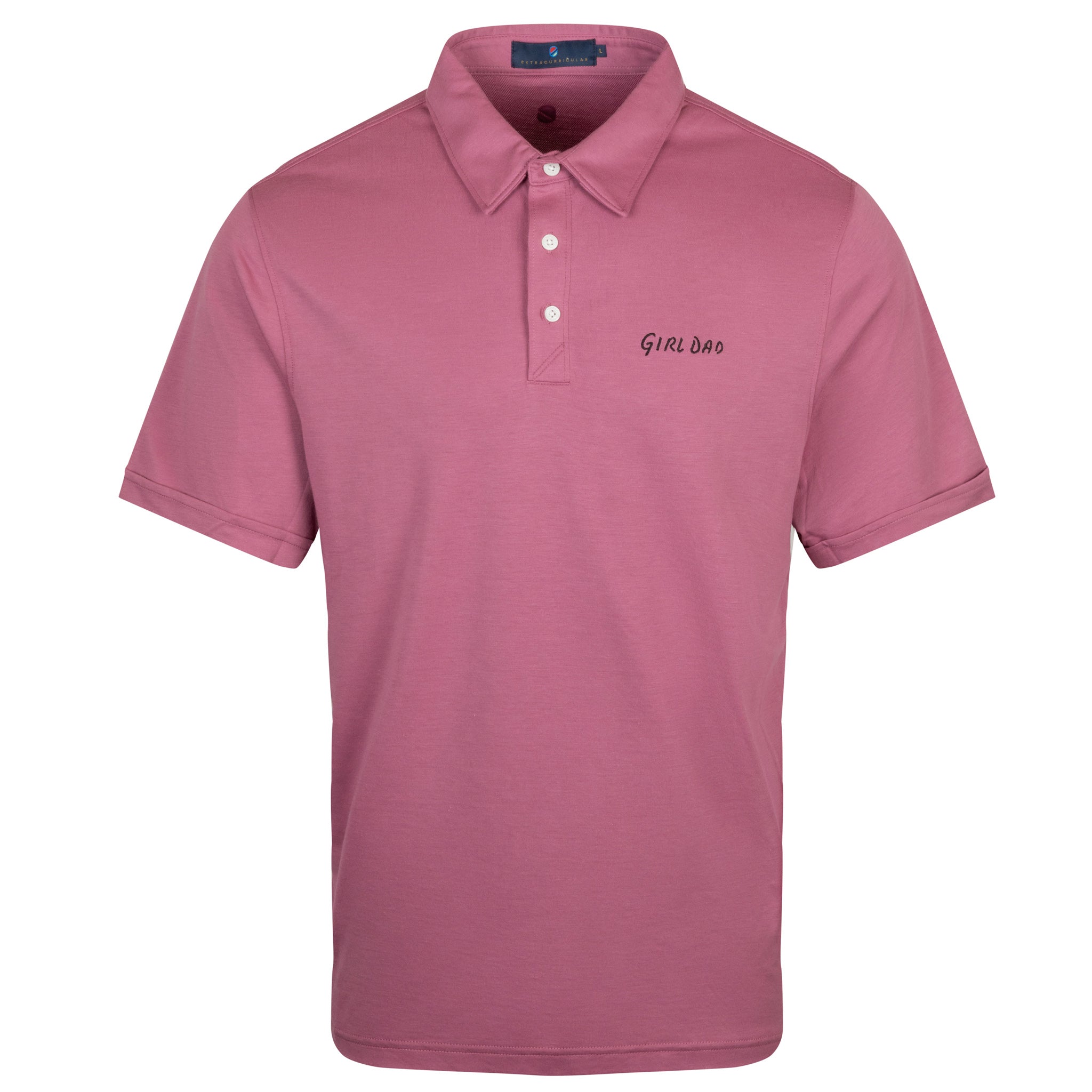 AK "Girl Dad" Polo | Mauve Mist