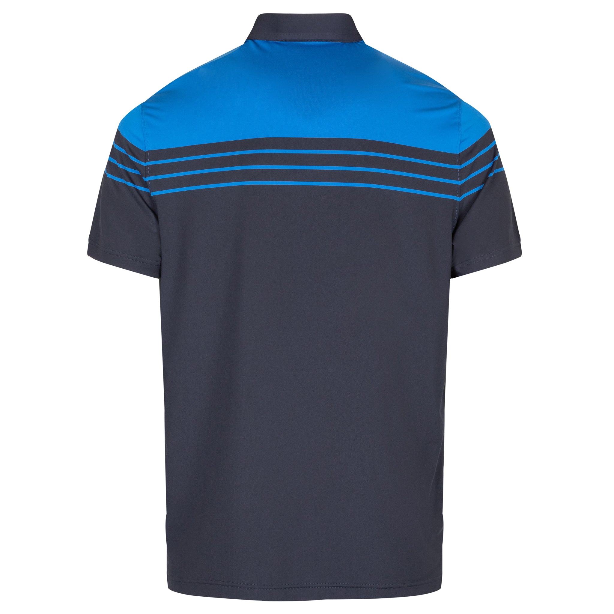 Horizon Polo | Navy and Victoria Blue Stripe