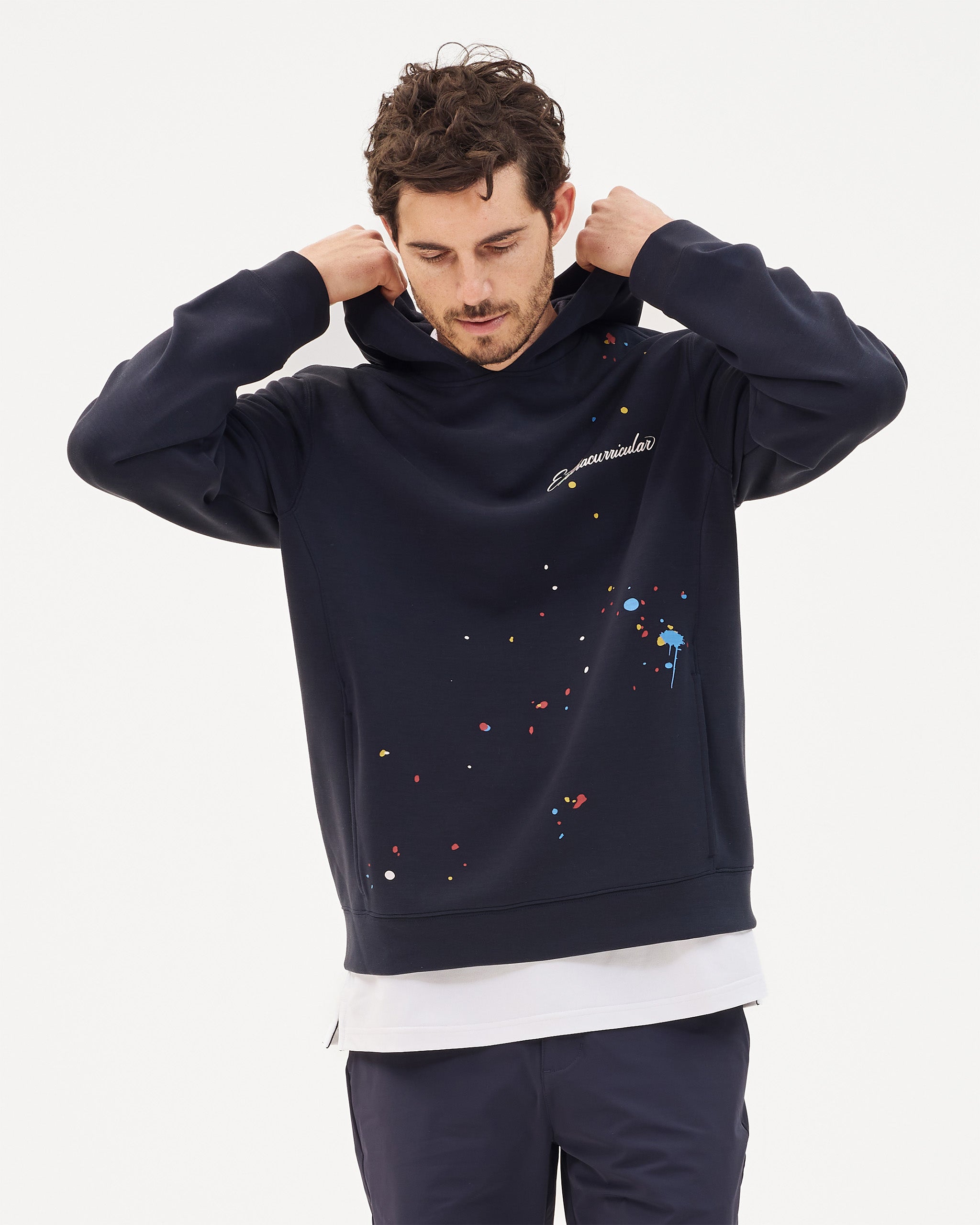 Jackson Hoodie | Navy Blazer