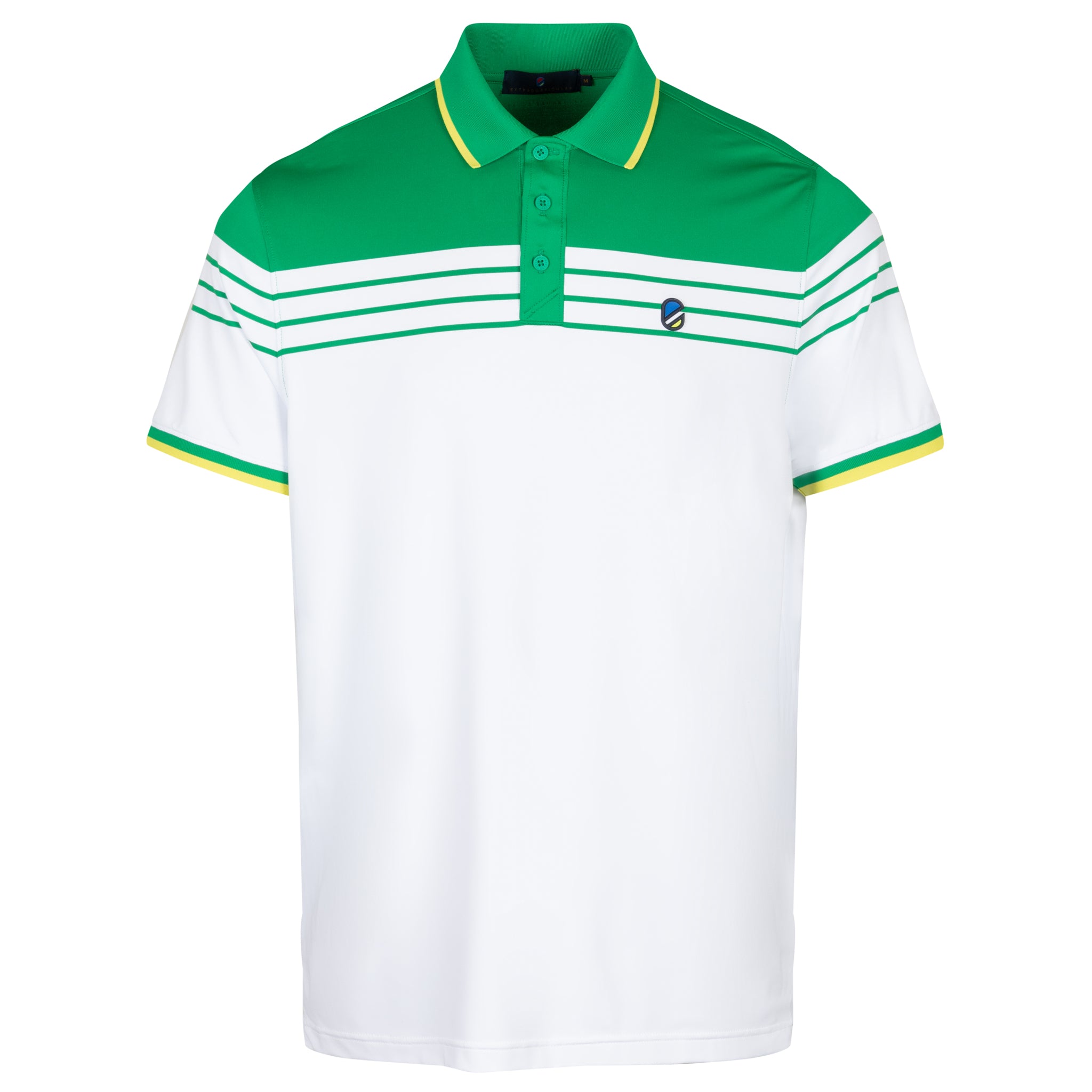 Johnny Polo | Green and White Stripe