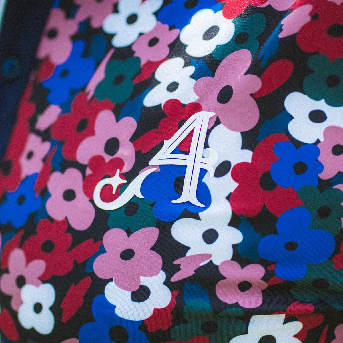 4ACES GC EVERLEIGH FLORAL POLO | RED FLORAL