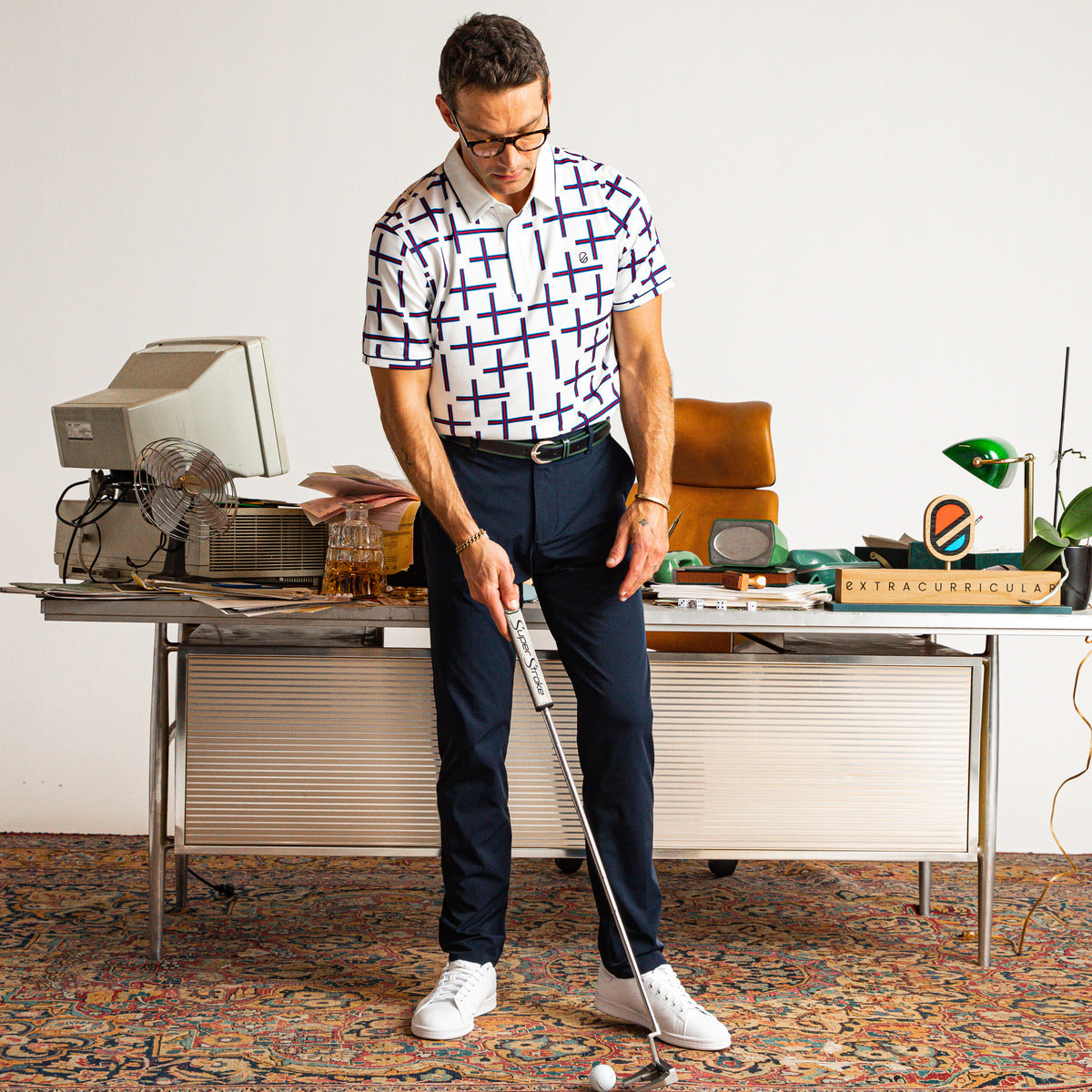 Truss Polo | Bright White