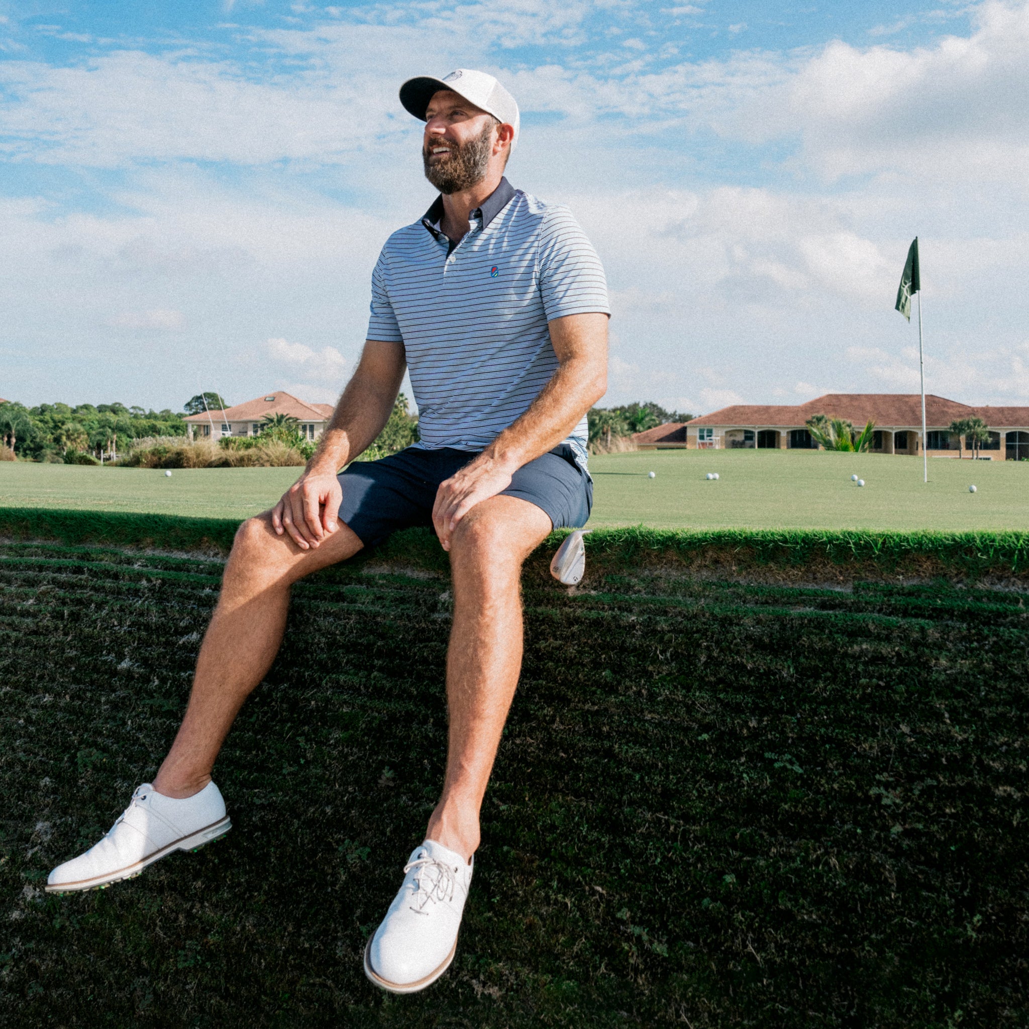 Manny Polo | Blue Stripe