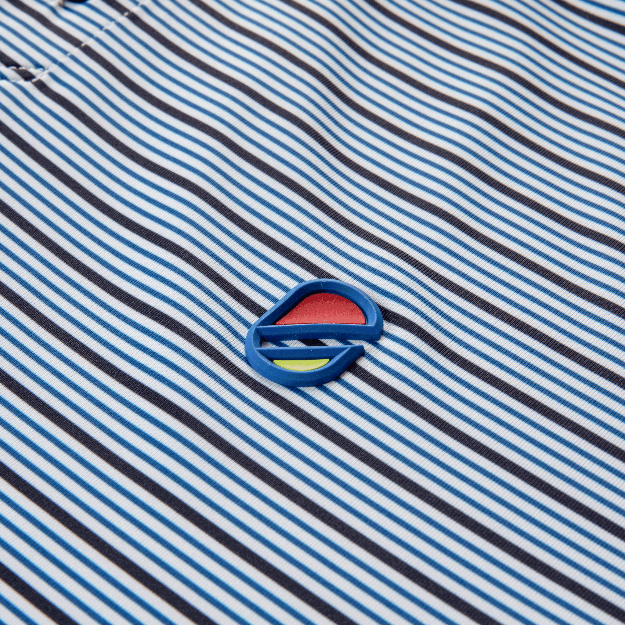 MANNY POLO | BLUE STRIPE