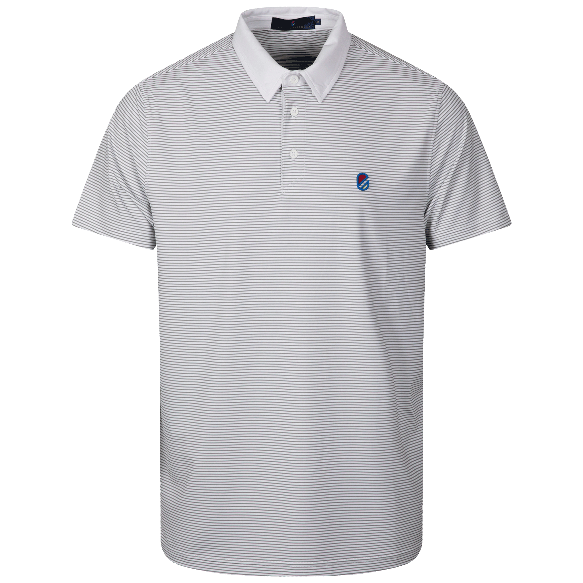 Manny Polo | Grey Stripe