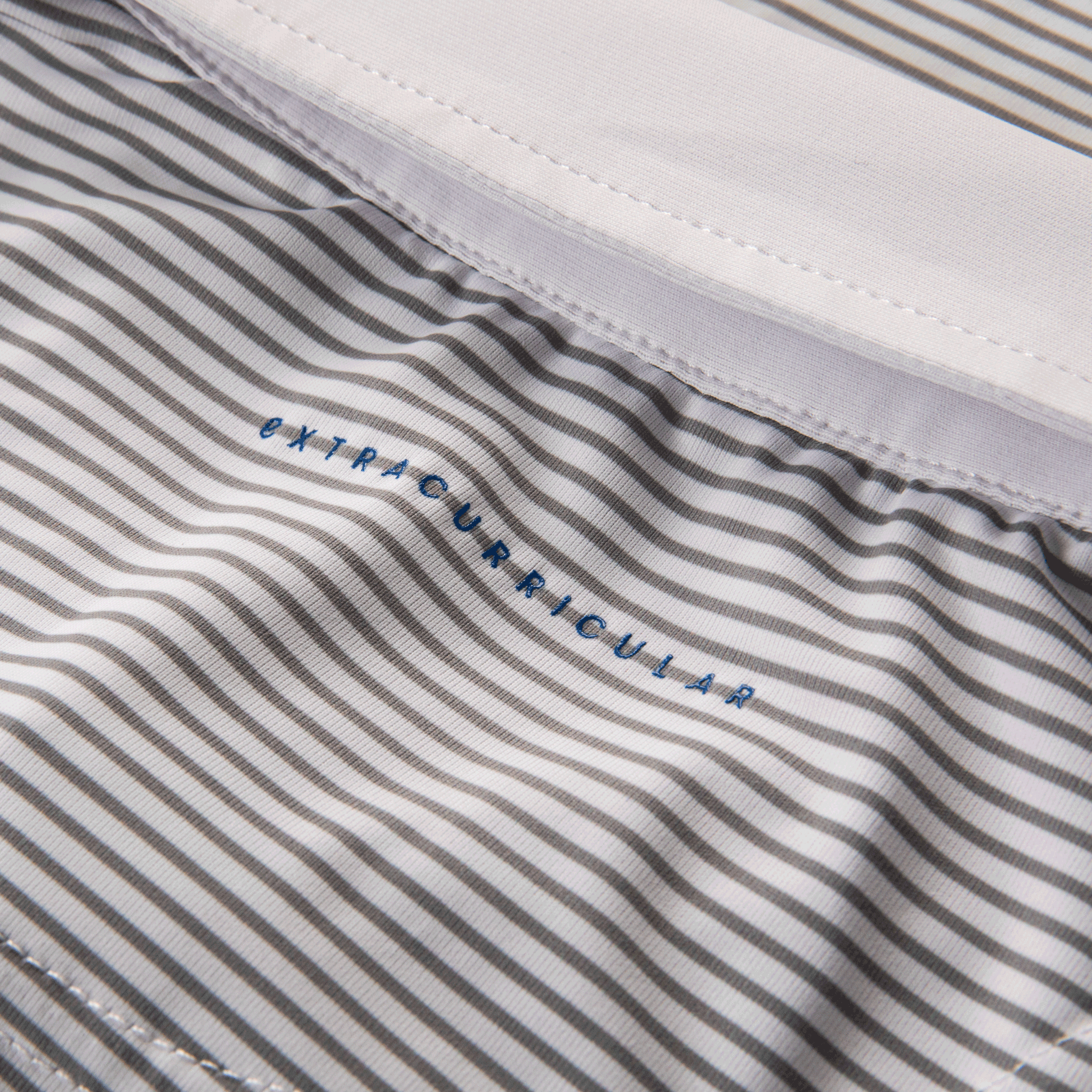 Manny Polo | Grey Stripe