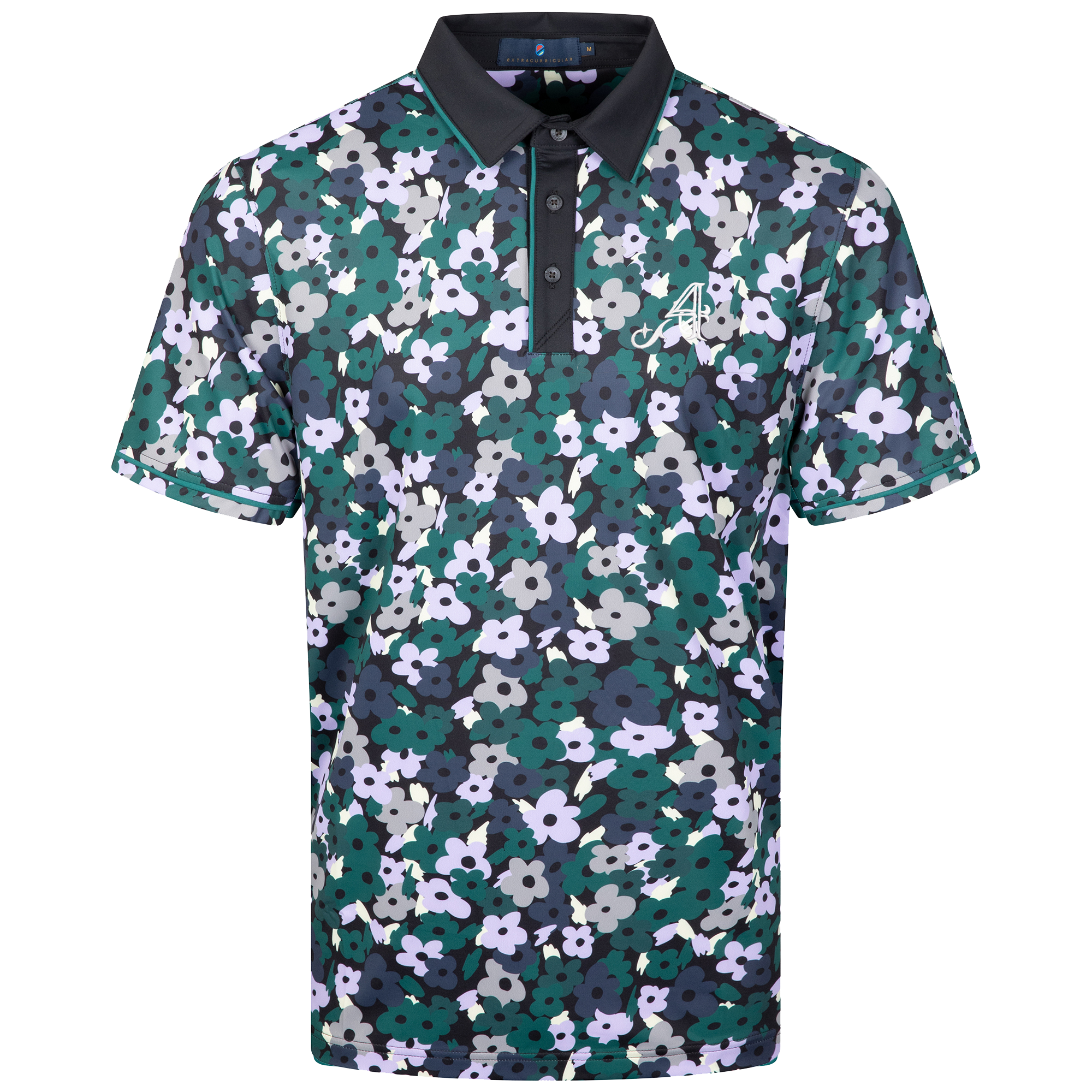 4ACES GC EVERLEIGH FLORAL POLO | LAVENDER FLORAL