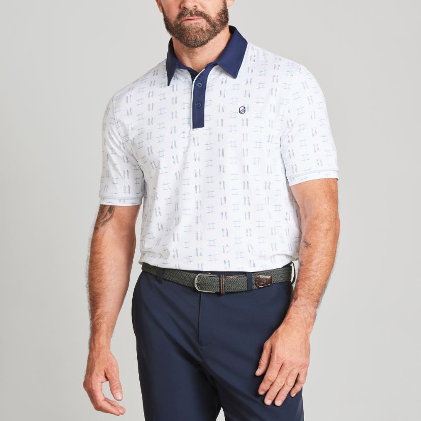 NOTCH POLO | BRIGHT WHITE