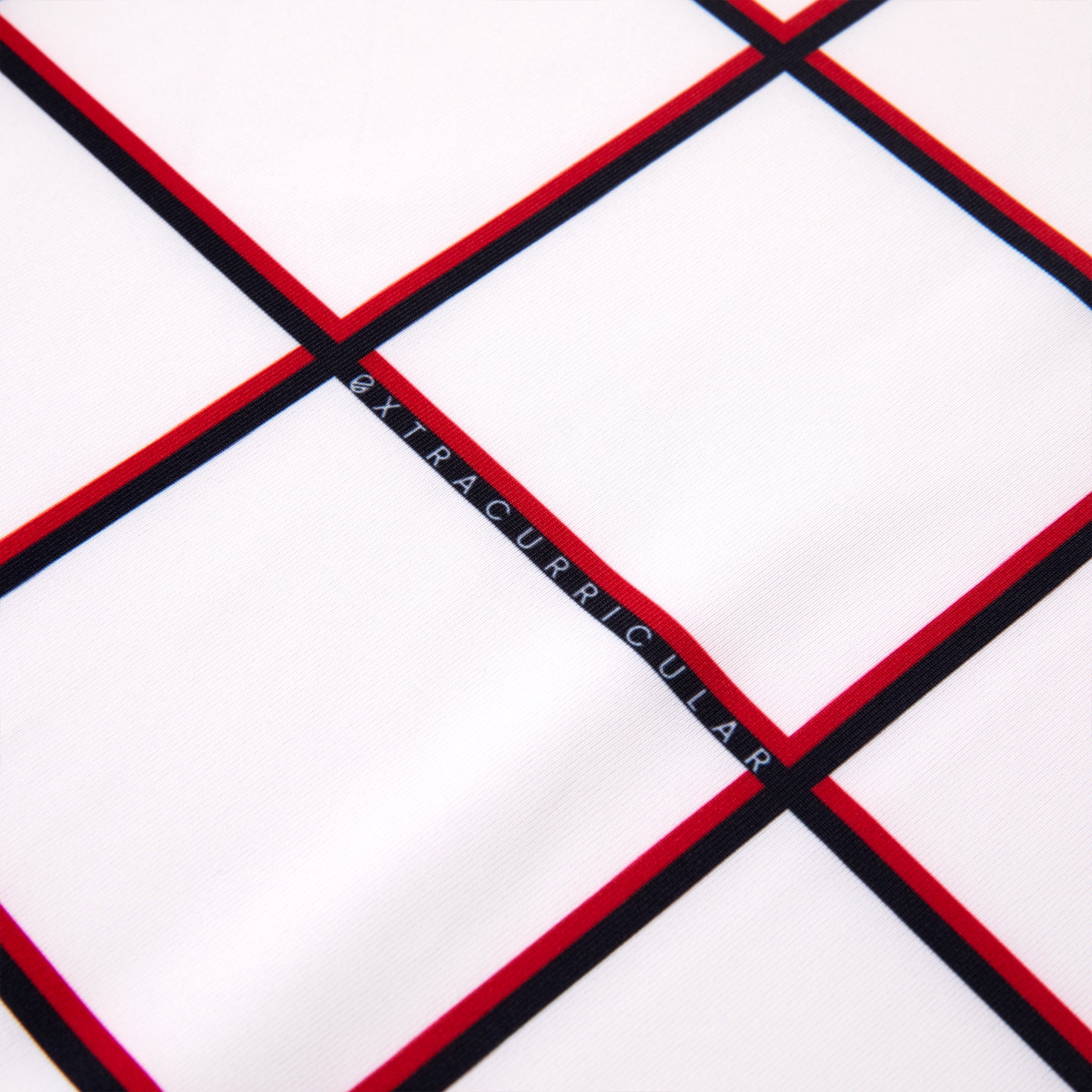 Platt Polo | Bright White Grid