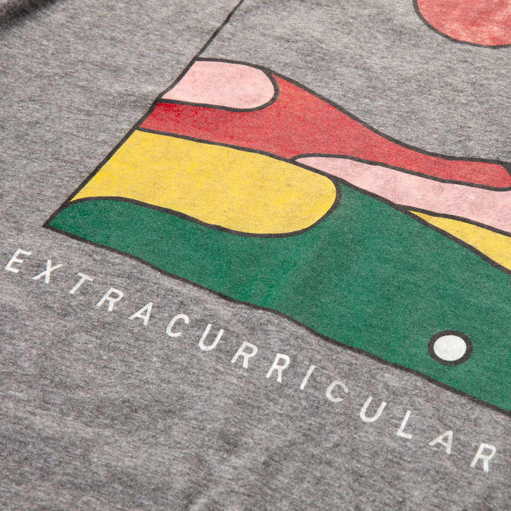 RISE TEE | HEATHER GREY