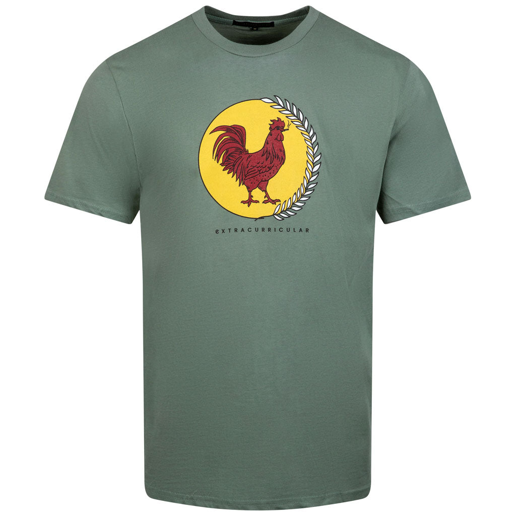 SMOKING COCK TEE | SAGE GREEN