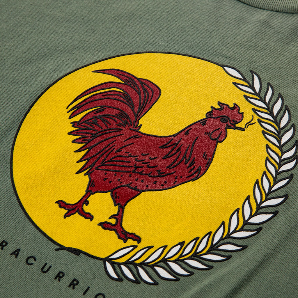 SMOKING COCK TEE | SAGE GREEN